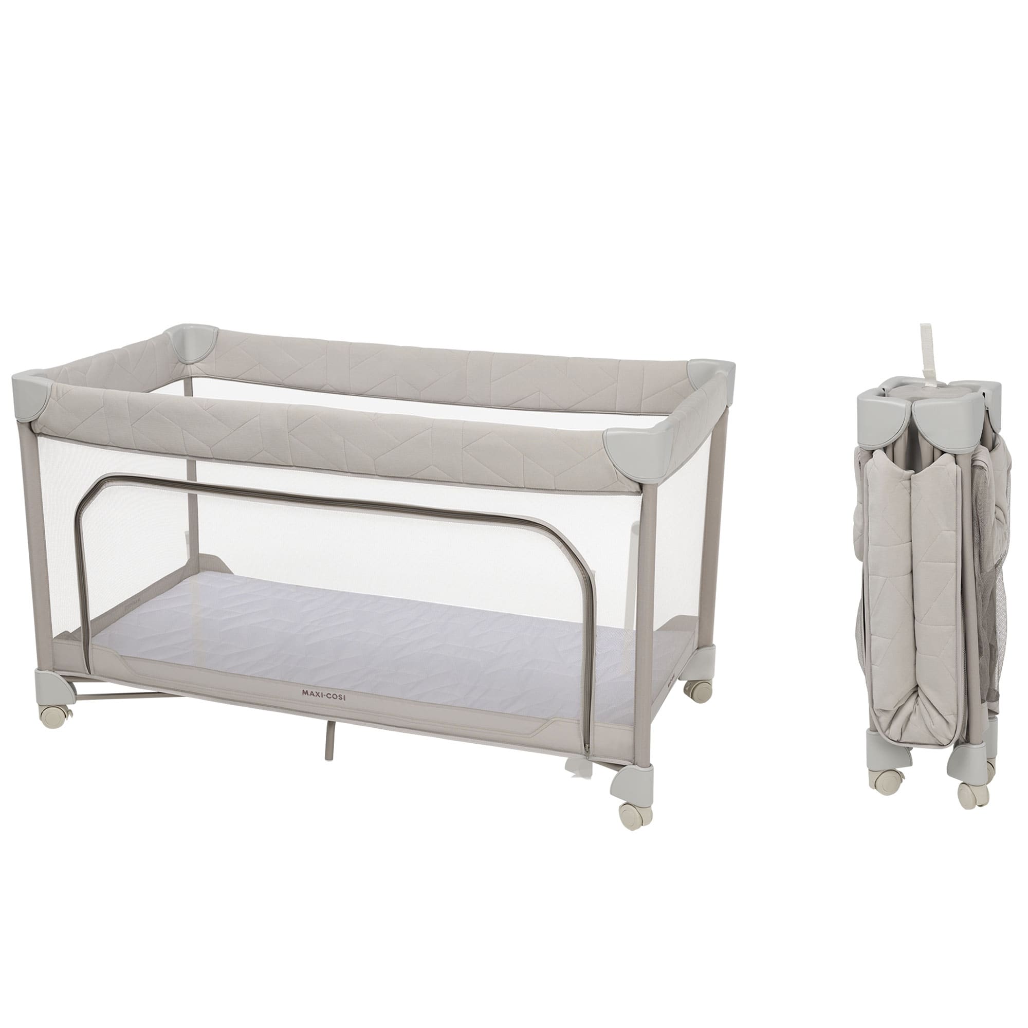 Maxi-Cosi Merlin Travel Cot in Elegance Beige Cribs