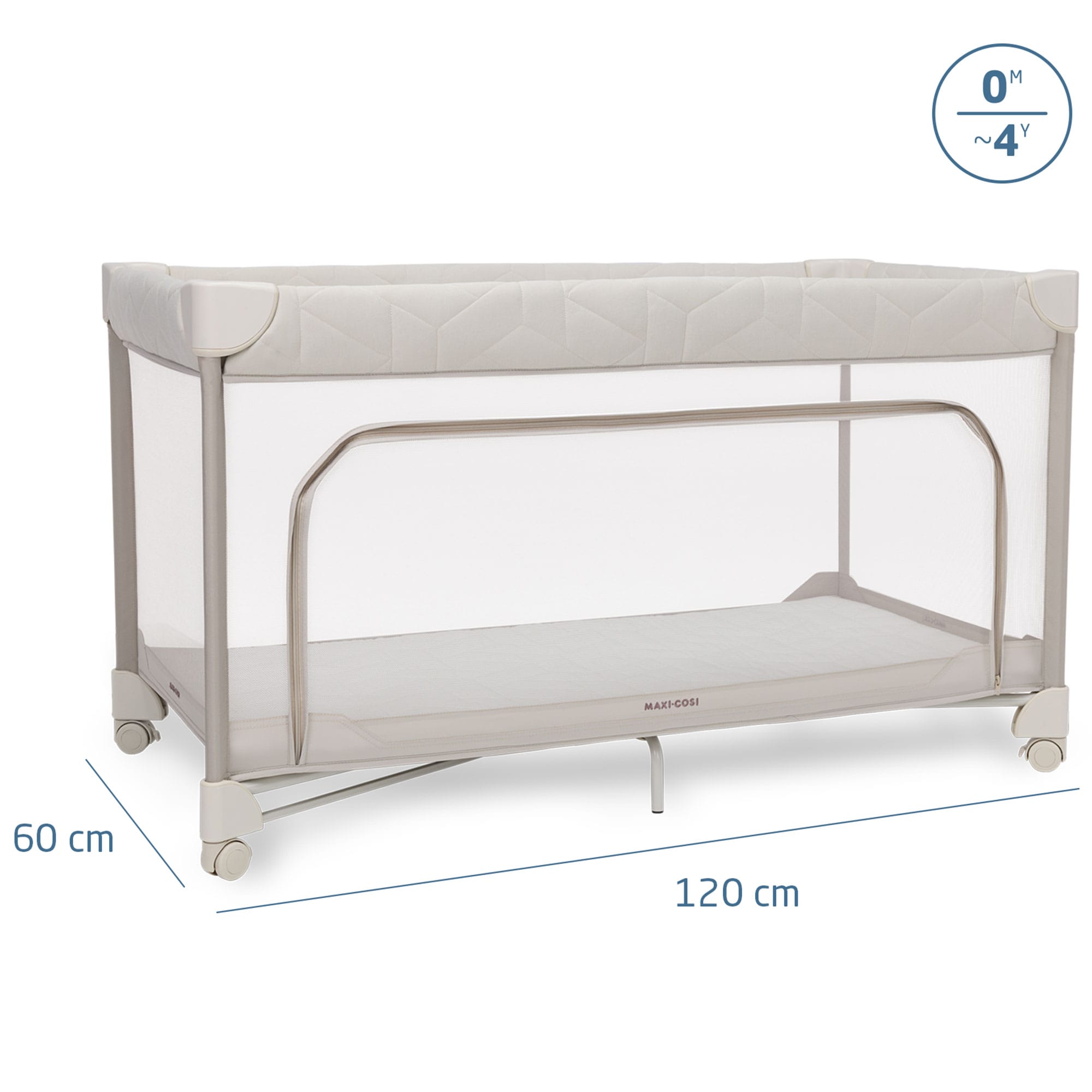 Maxi-Cosi Merlin Travel Cot in Elegance Beige Cribs