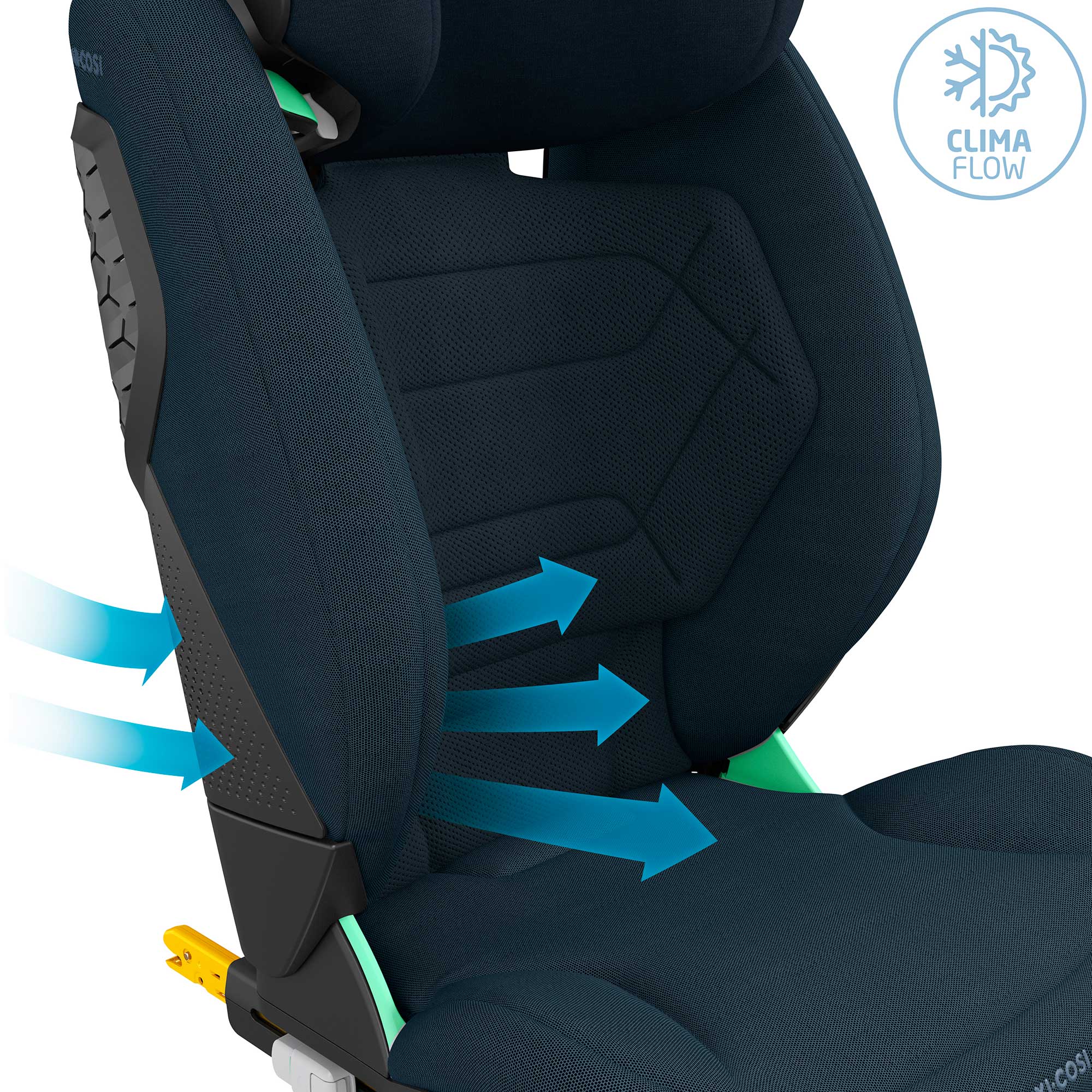 Maxi-Cosi Rodifix Pro 2 i-size Booster Seat in Authentic Blue
