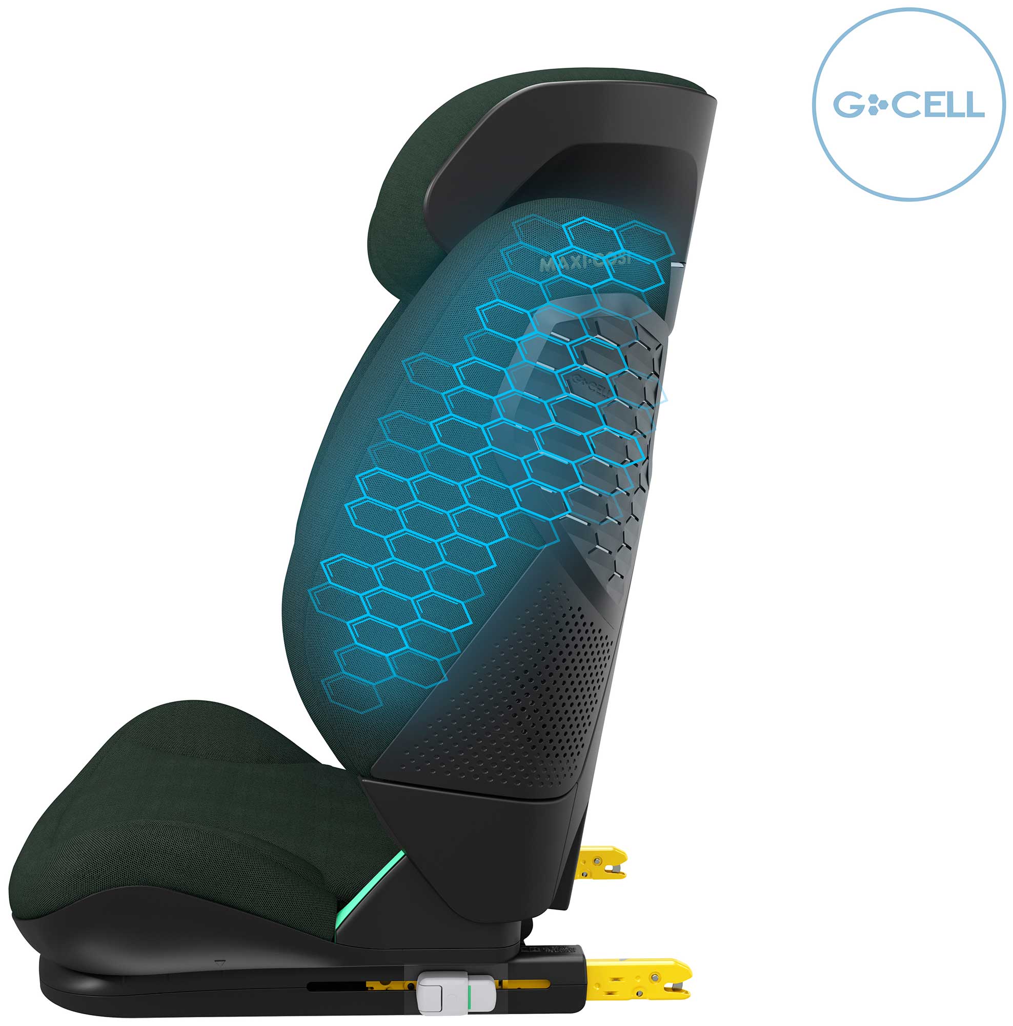 Maxi-Cosi Rodifix Pro 2 i-size Booster Seat in Authentic Green Highback Booster Seats 8800490110 8712930186748