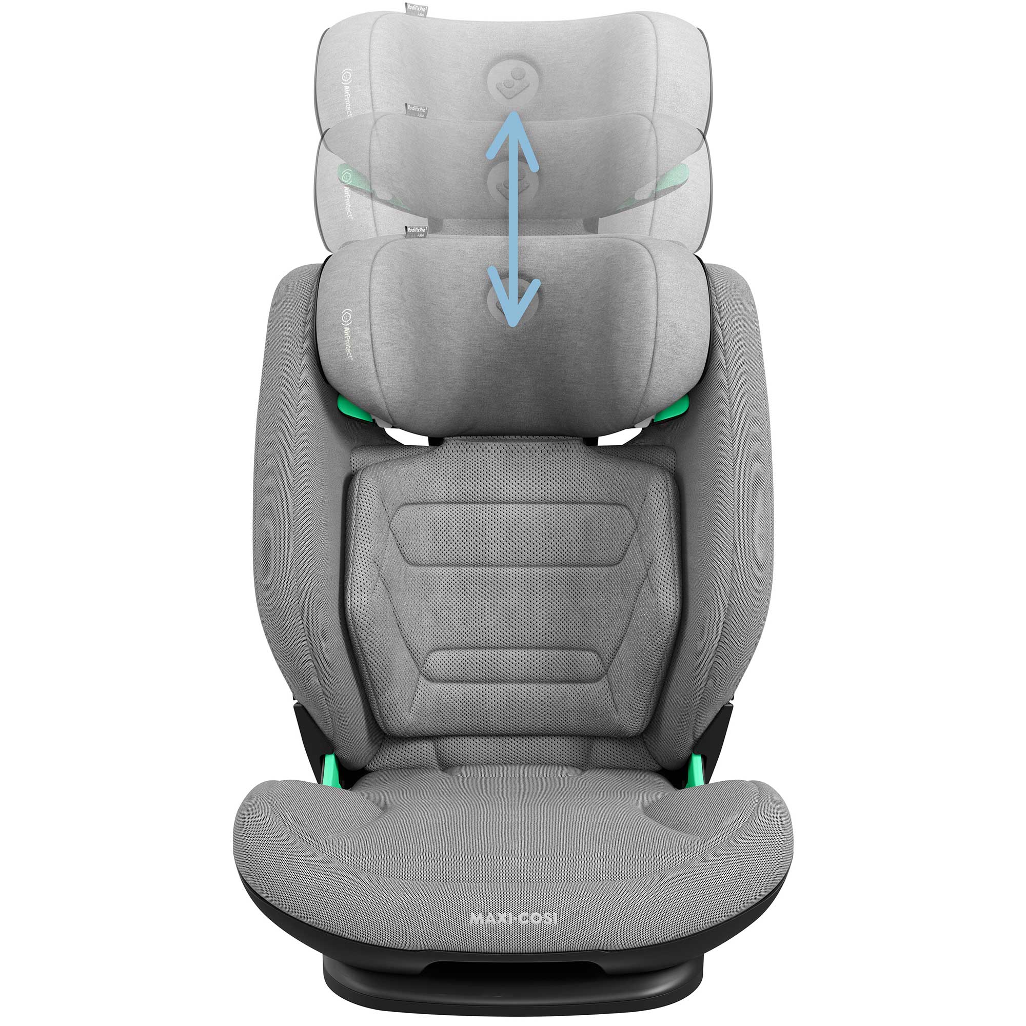 Maxi-Cosi Rodifix Pro 2 i-size Booster Seat in Authentic Grey Highback Booster Seats 8800510111 8712930183501