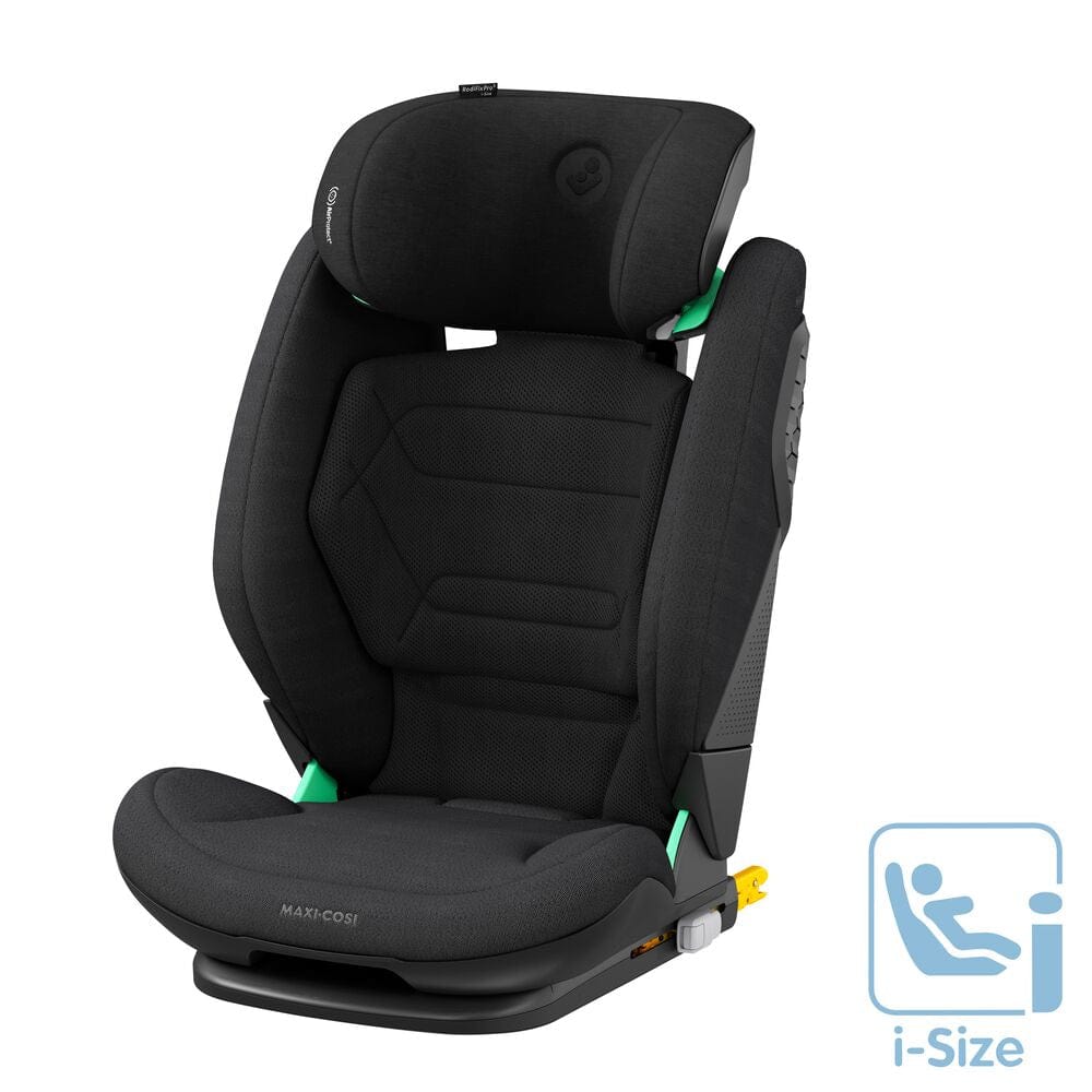 Maxi-Cosi Rodifix Pro 2 i-size Car Seat in Authentic Black Highback Booster Seats 8800671111 8712930183495