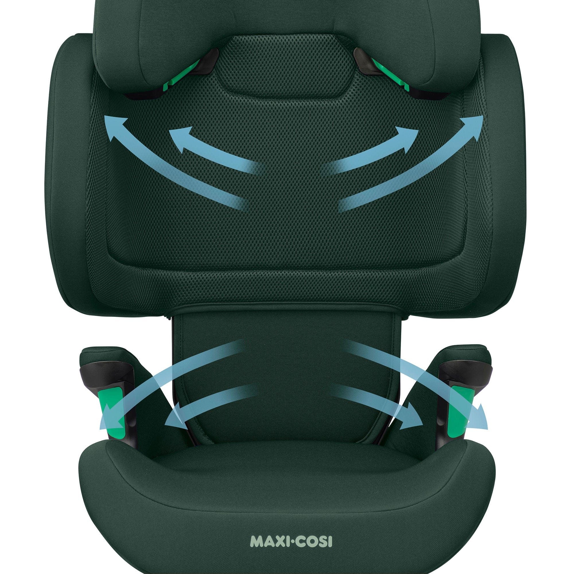 Maxi-Cosi Rodifix R i-Size Car Seat Authentic Green Highback Booster Seats 8760490110 8712930187271