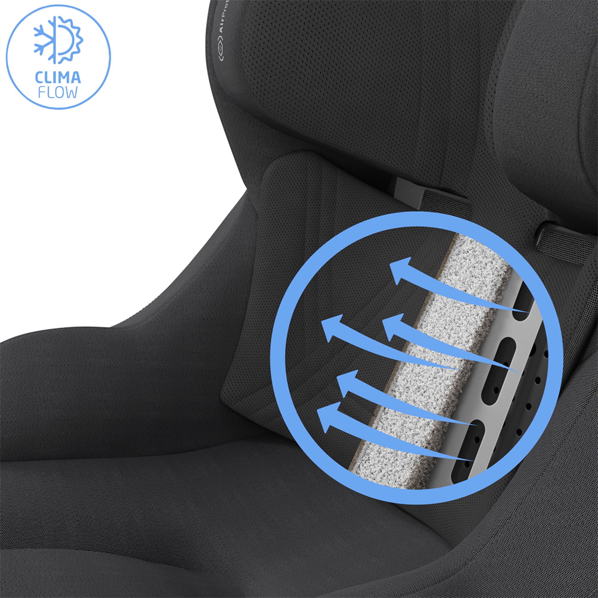 Maxi-Cosi Pearl Slide Pro in Authentic Black Toddler Car Seats