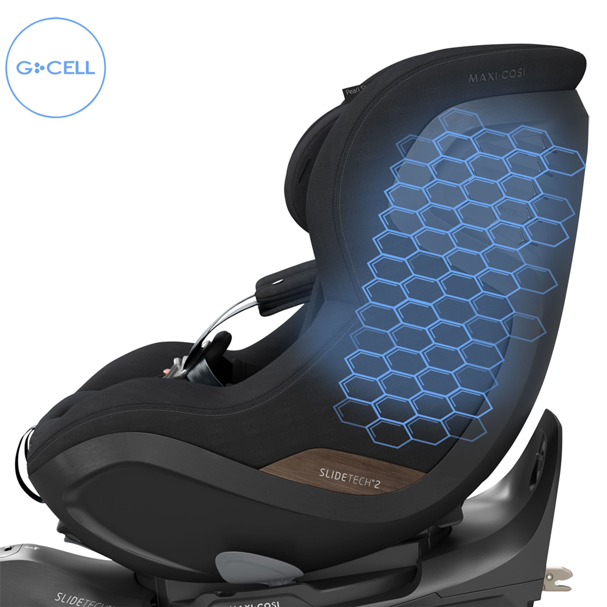 Maxi-Cosi Pearl Slide Pro in Authentic Black Toddler Car Seats