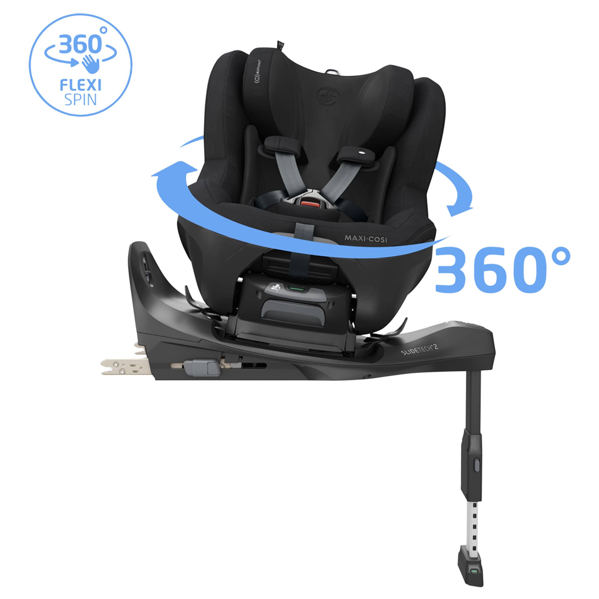 Maxi-Cosi Pearl Slide Pro in Authentic Black Toddler Car Seats