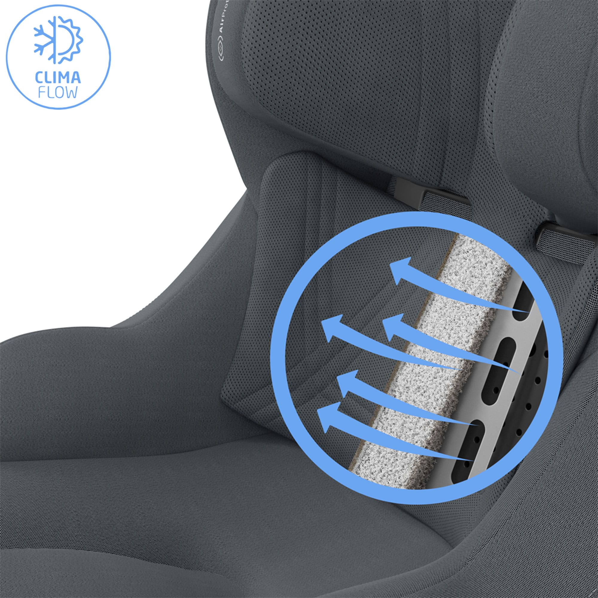 Maxi-Cosi Pearl Slide Pro in Authentic Graphite Toddler Car Seats