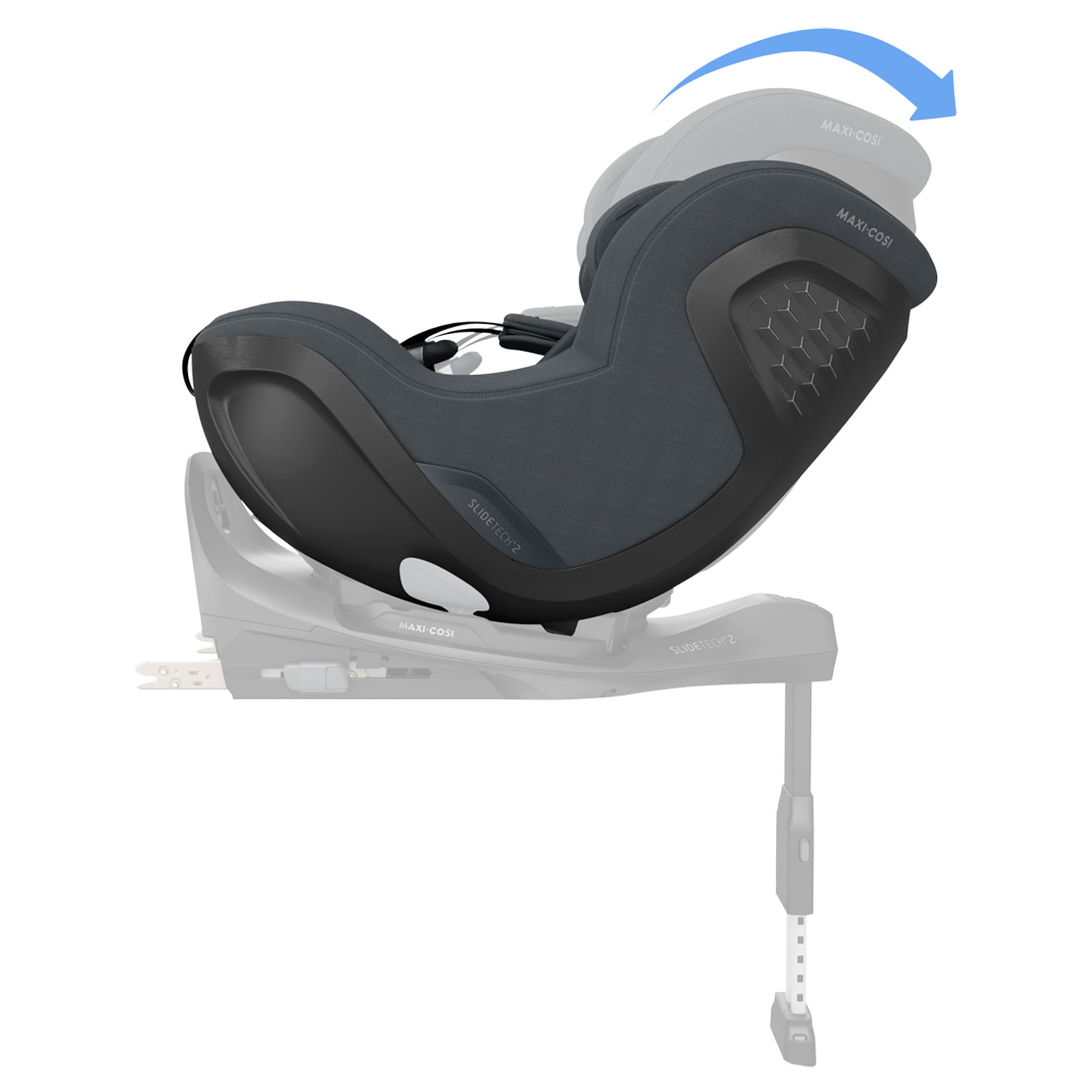 Maxi-Cosi Pearl Slide Pro in Authentic Graphite Toddler Car Seats