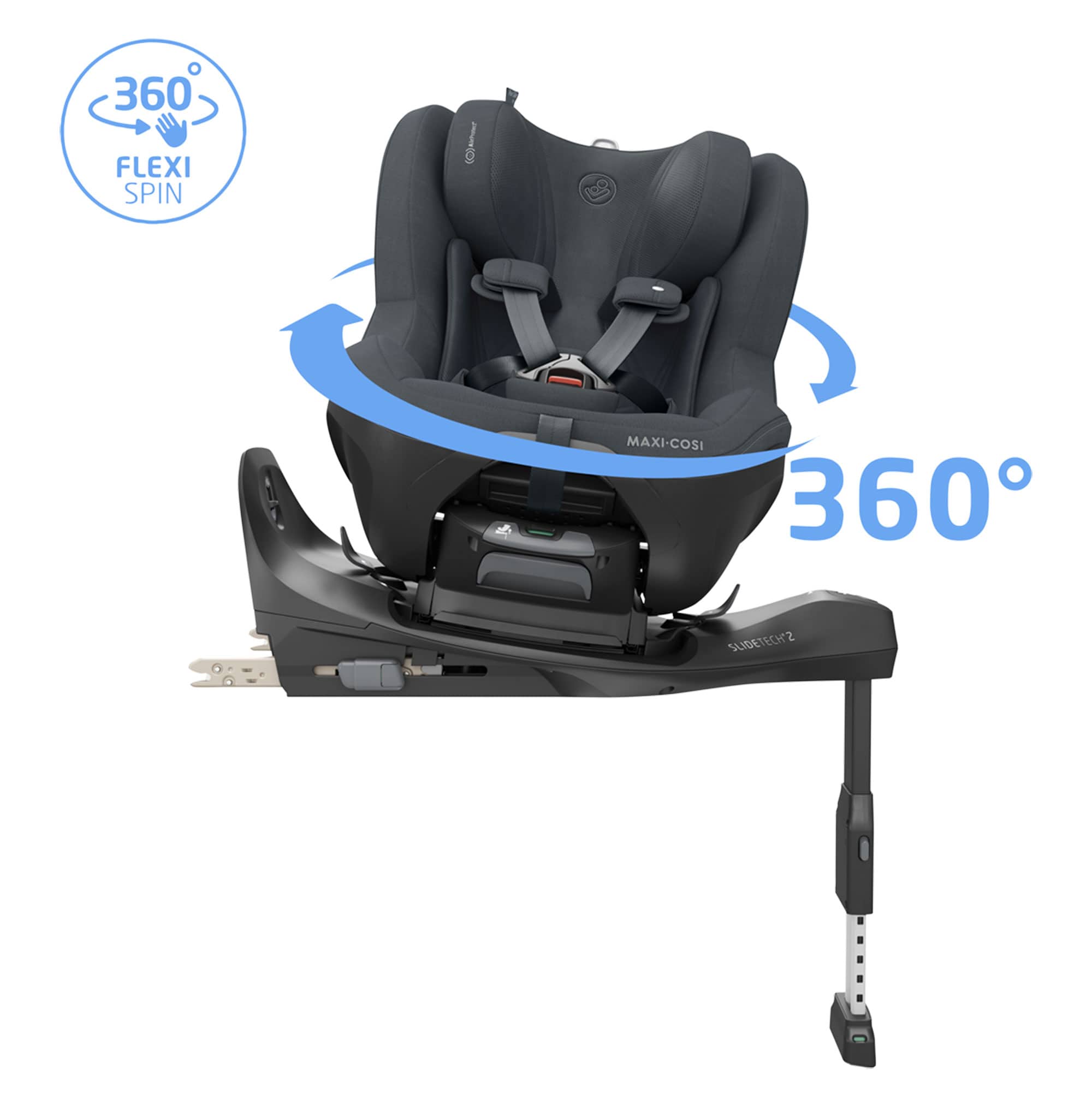 Maxi-Cosi Pearl Slide Pro in Authentic Graphite Toddler Car Seats