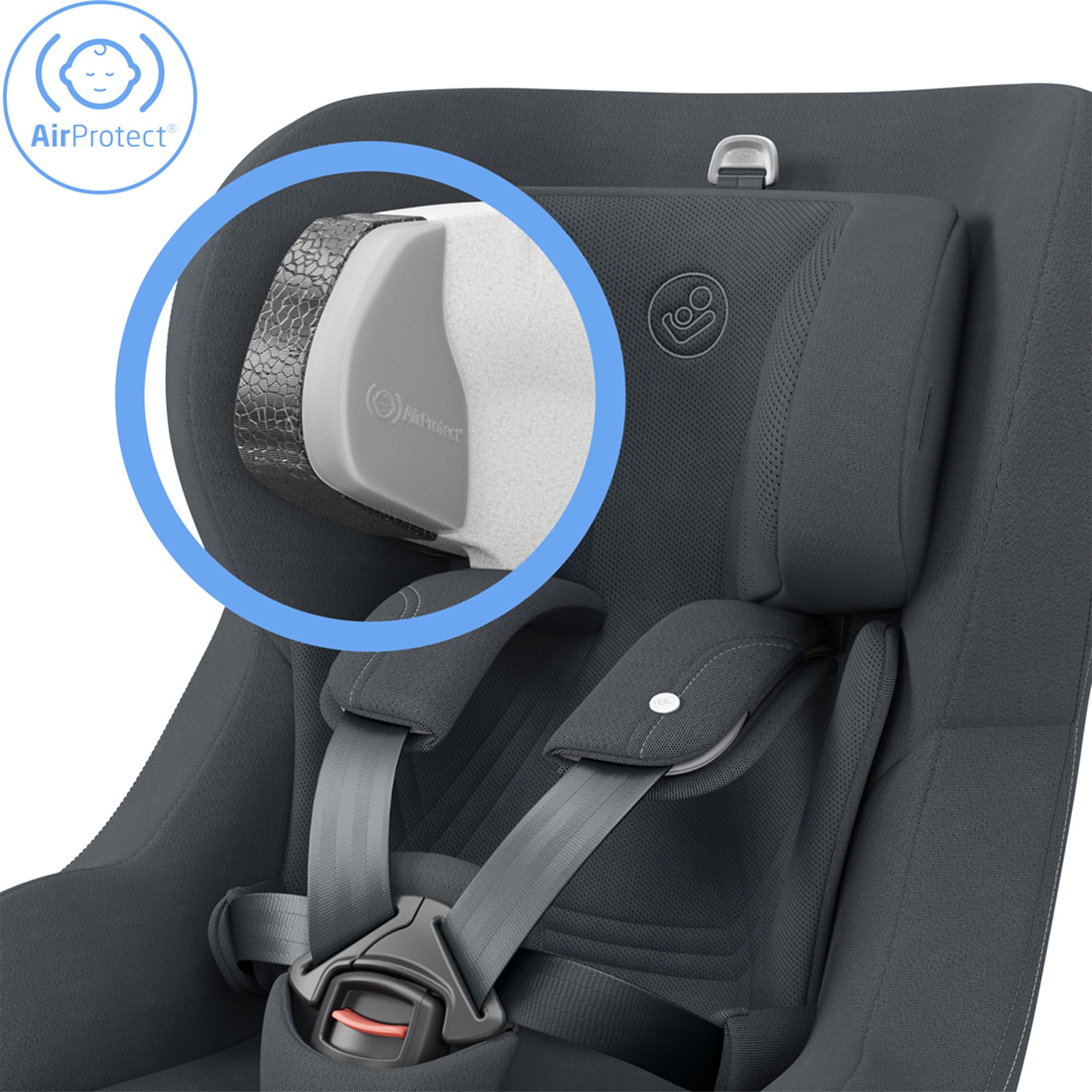Maxi-Cosi Pearl Slide Pro in Authentic Graphite Toddler Car Seats