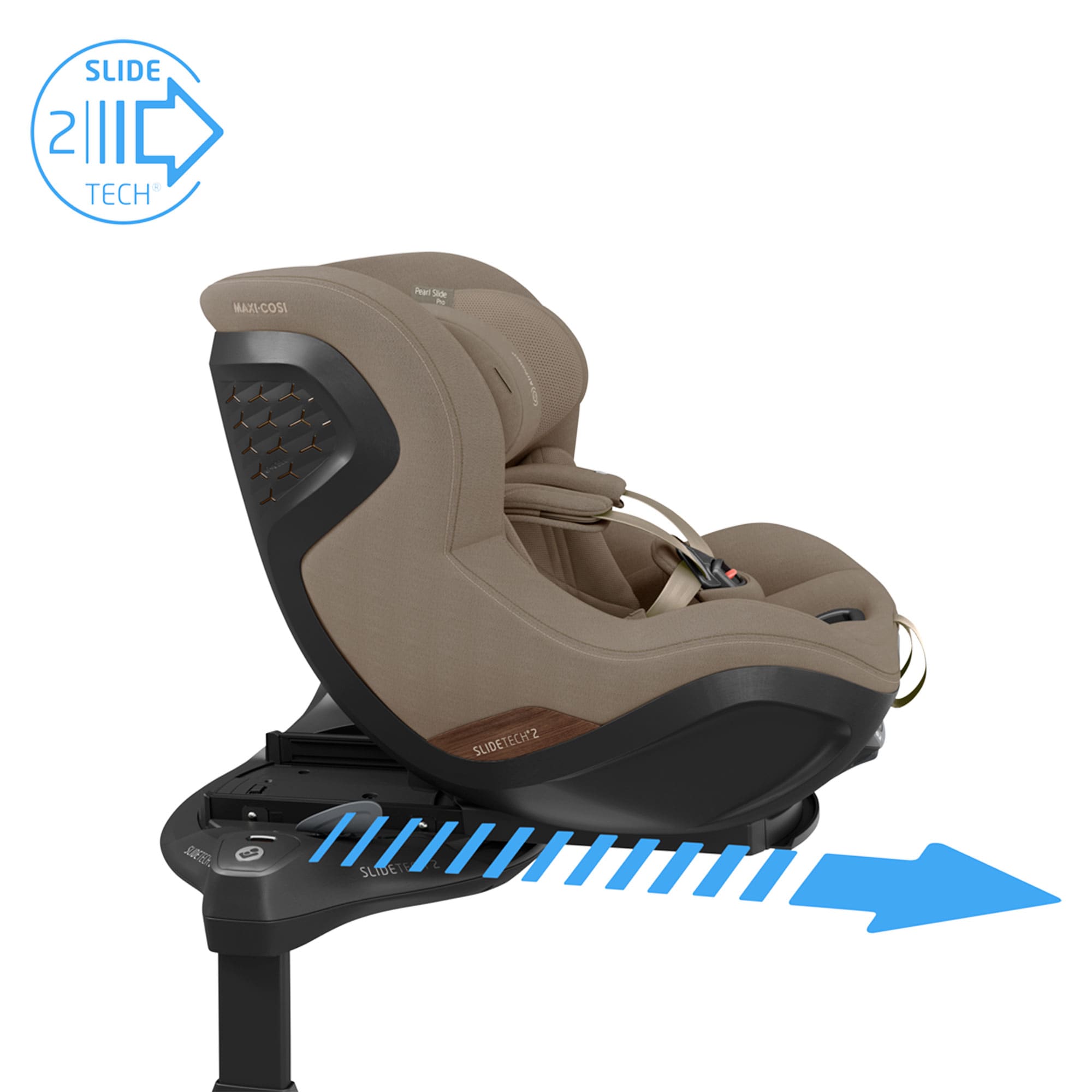 Maxi-Cosi Pearl Slide Pro in Authentic Truffle Toddler Car Seats