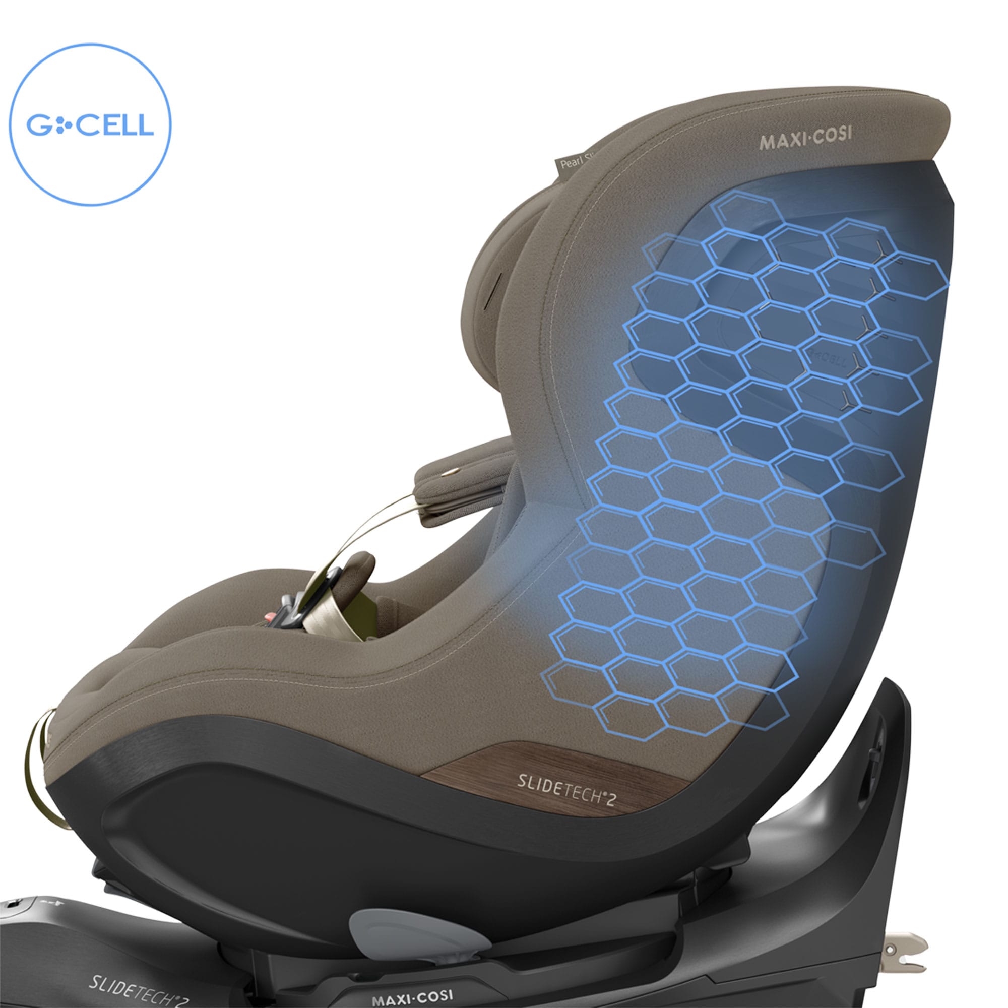 Maxi-Cosi Pearl Slide Pro in Authentic Truffle Toddler Car Seats
