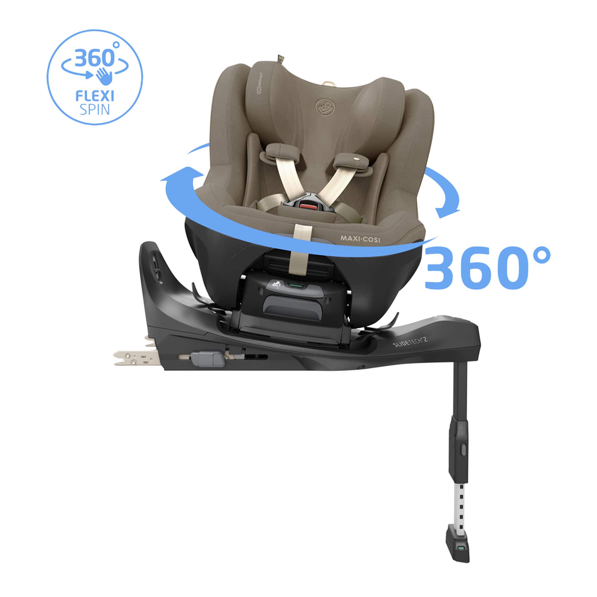 Maxi-Cosi Pearl Slide Pro in Authentic Truffle Toddler Car Seats