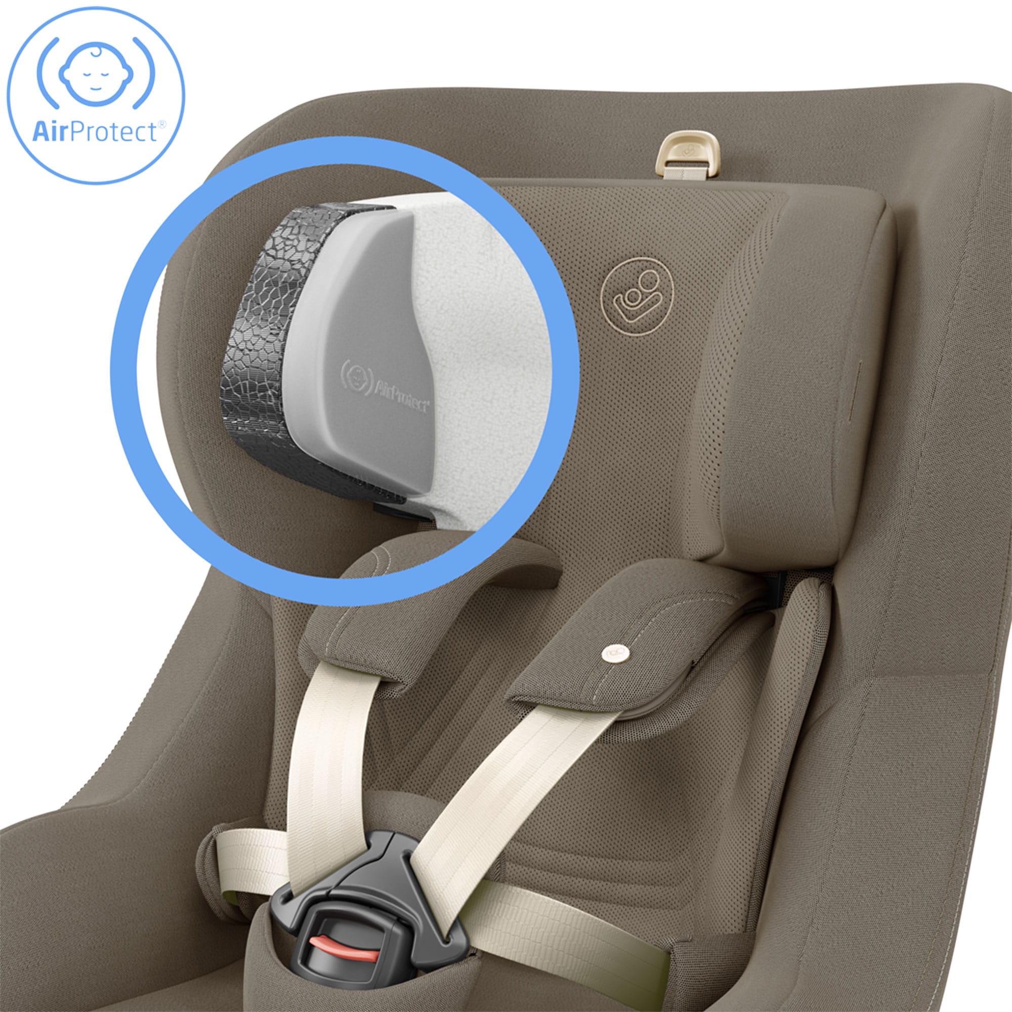 Maxi-Cosi Pearl Slide Pro in Authentic Truffle Toddler Car Seats