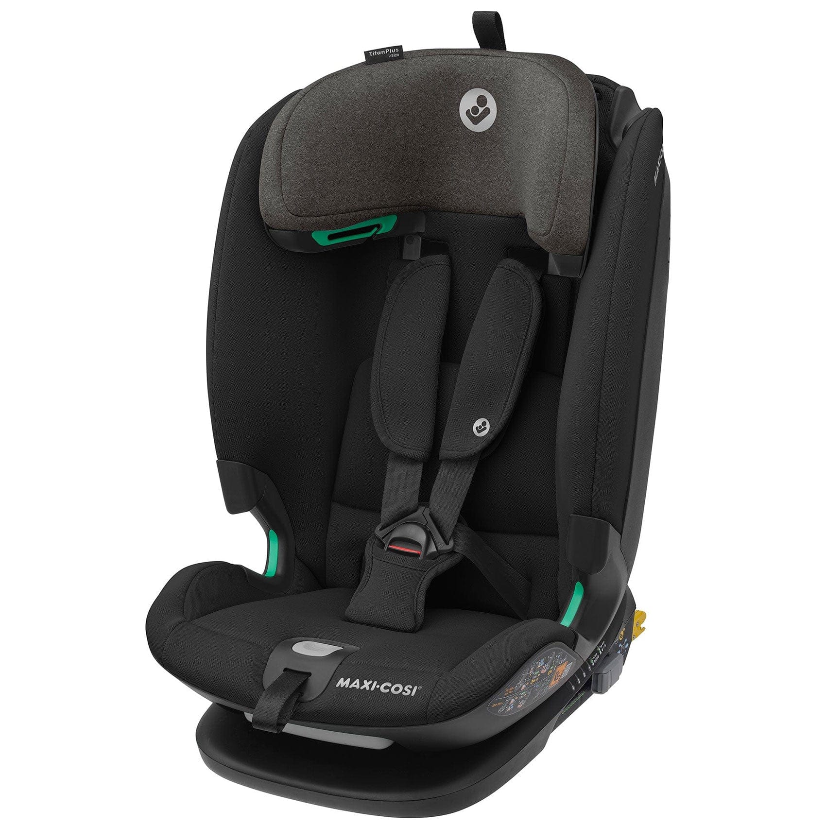 Maxi-Cosi Titan Plus i-Size Car Seat in Authentic Black Toddler Car Seats 8836671110 8712930183693