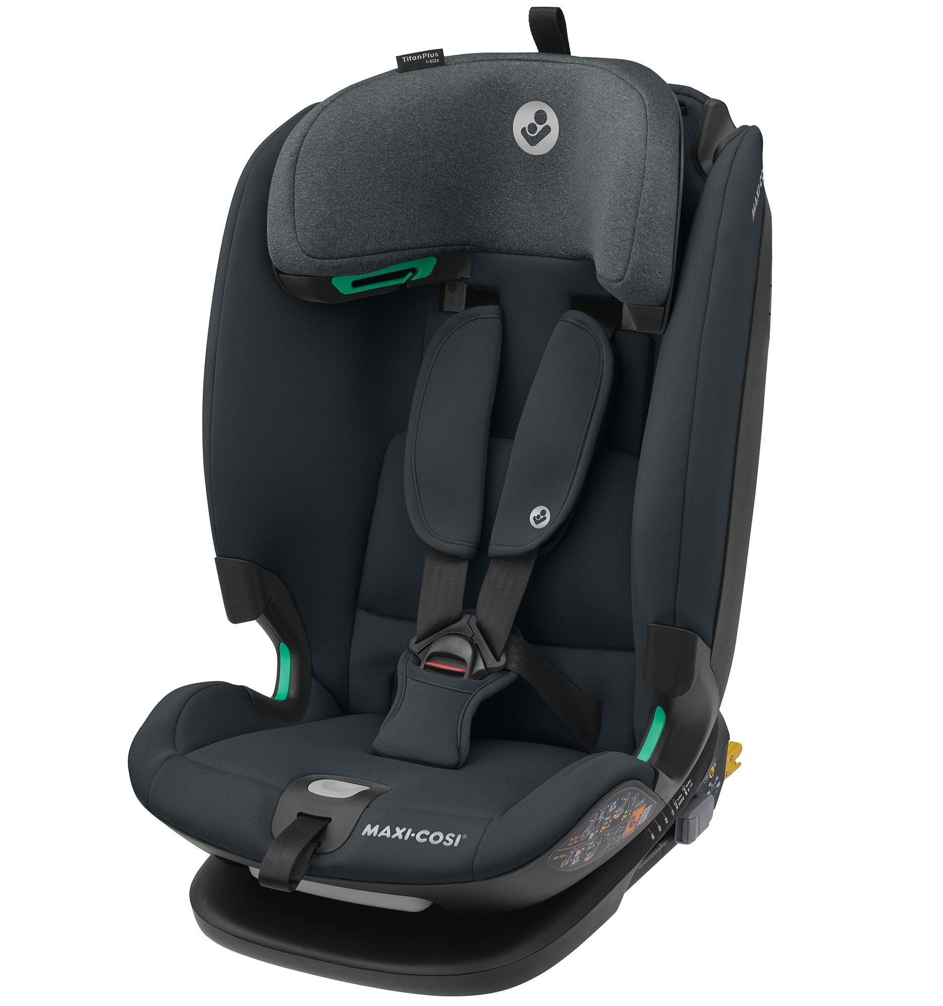 Maxi-Cosi Titan Plus i-Size Car Seat in Authentic Graphite Toddler Car Seats 8836550110 8712930183716