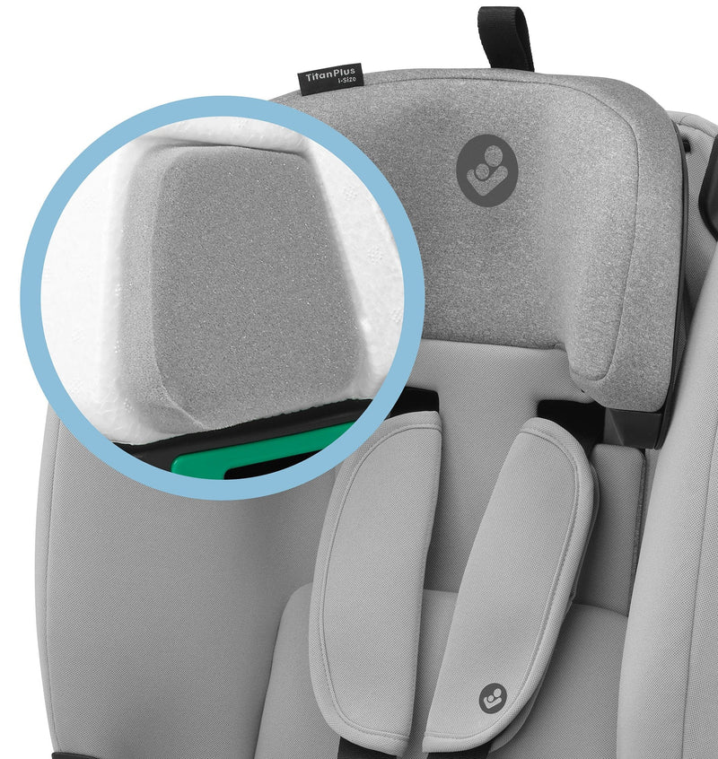 Maxi-Cosi Titan Plus i-Size Car Seat in Authentic Grey Toddler Car Seats 8836510110 8712930183709