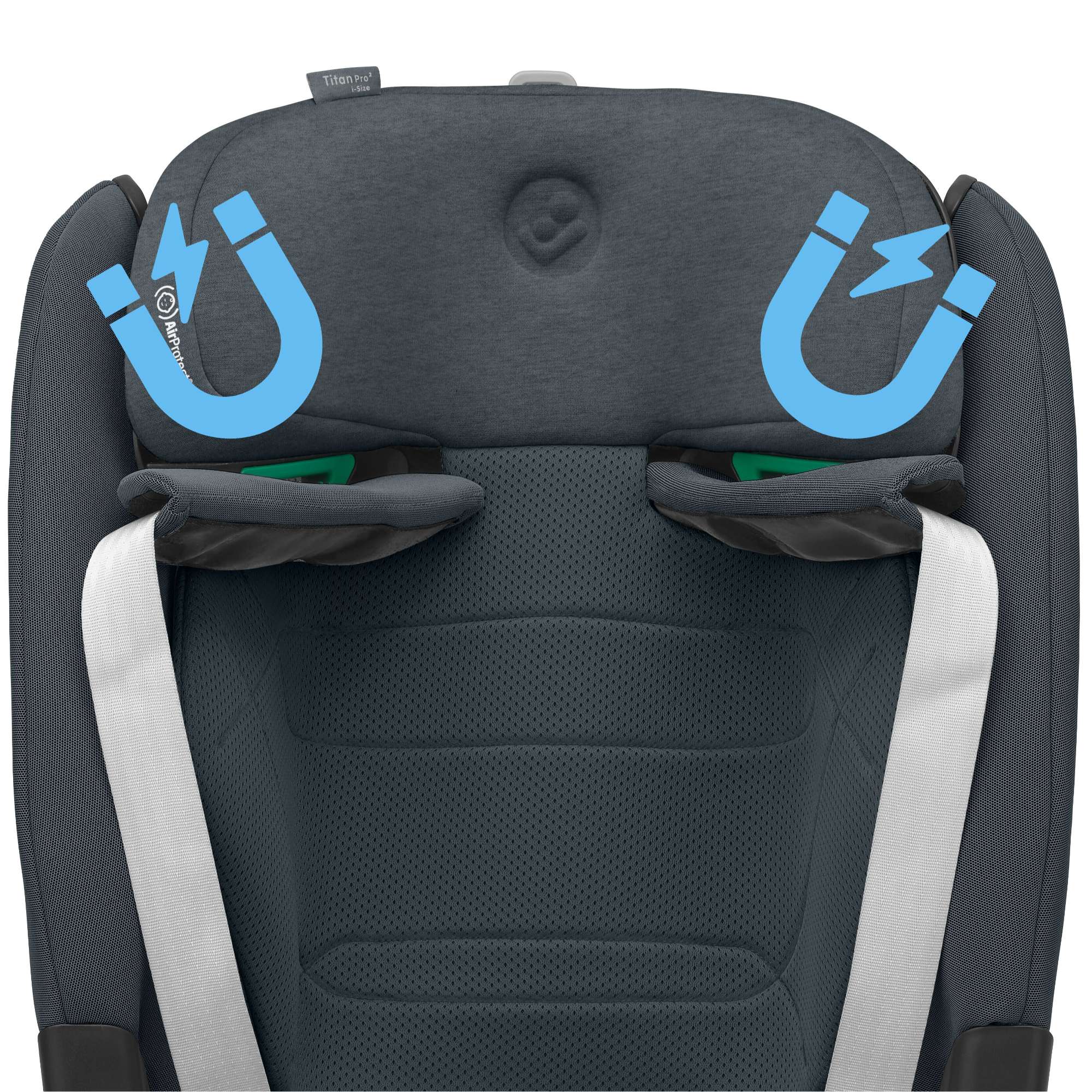 Maxi-Cosi Titan Pro i-Size Car Seat in Authentic Graphite 2 Toddler Car Seats 8618550111 8712930009306
