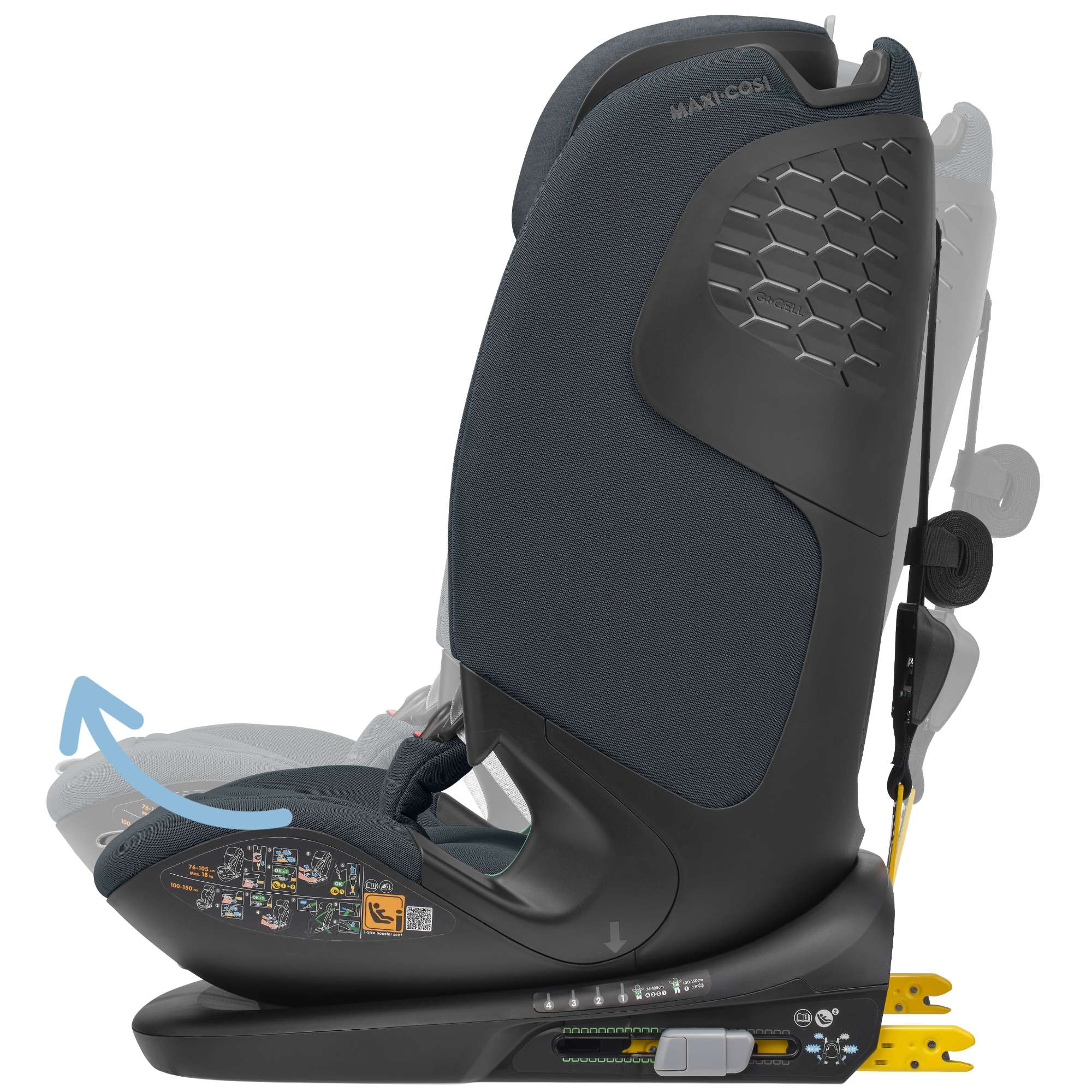 Maxi-Cosi Titan Pro i-Size Car Seat in Authentic Graphite 2 Toddler Car Seats 8618550111 8712930009306
