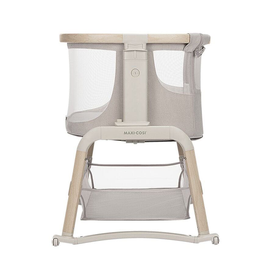 maxi cosi travel crib Maxi-Cosi Iora Air Bedside Crib in Classic Beige