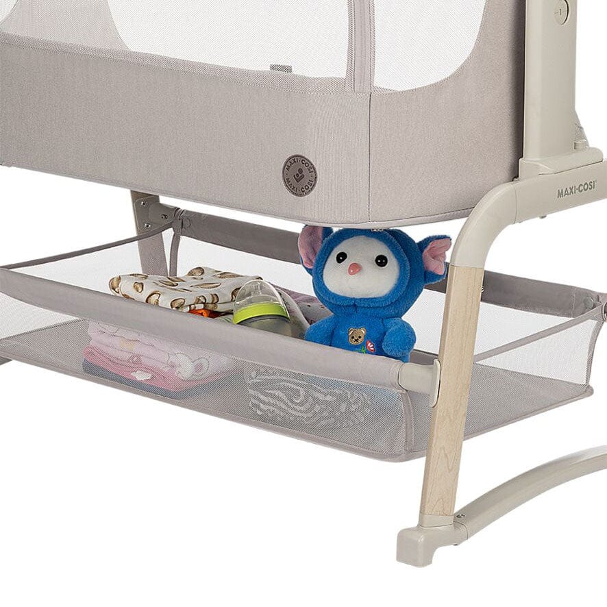 Maxi-Cosi Iora Air Bedside Crib in Classic Beige