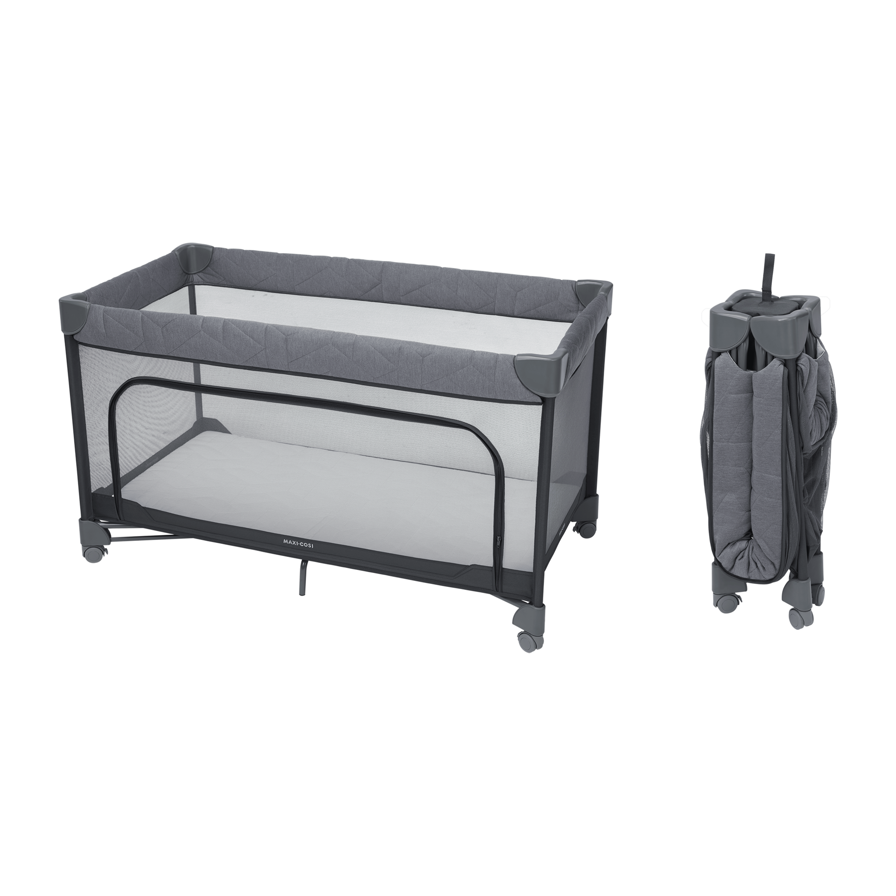 Maxi-Cosi Merlin Travel Cot in Elegance Graphite Travel Cots