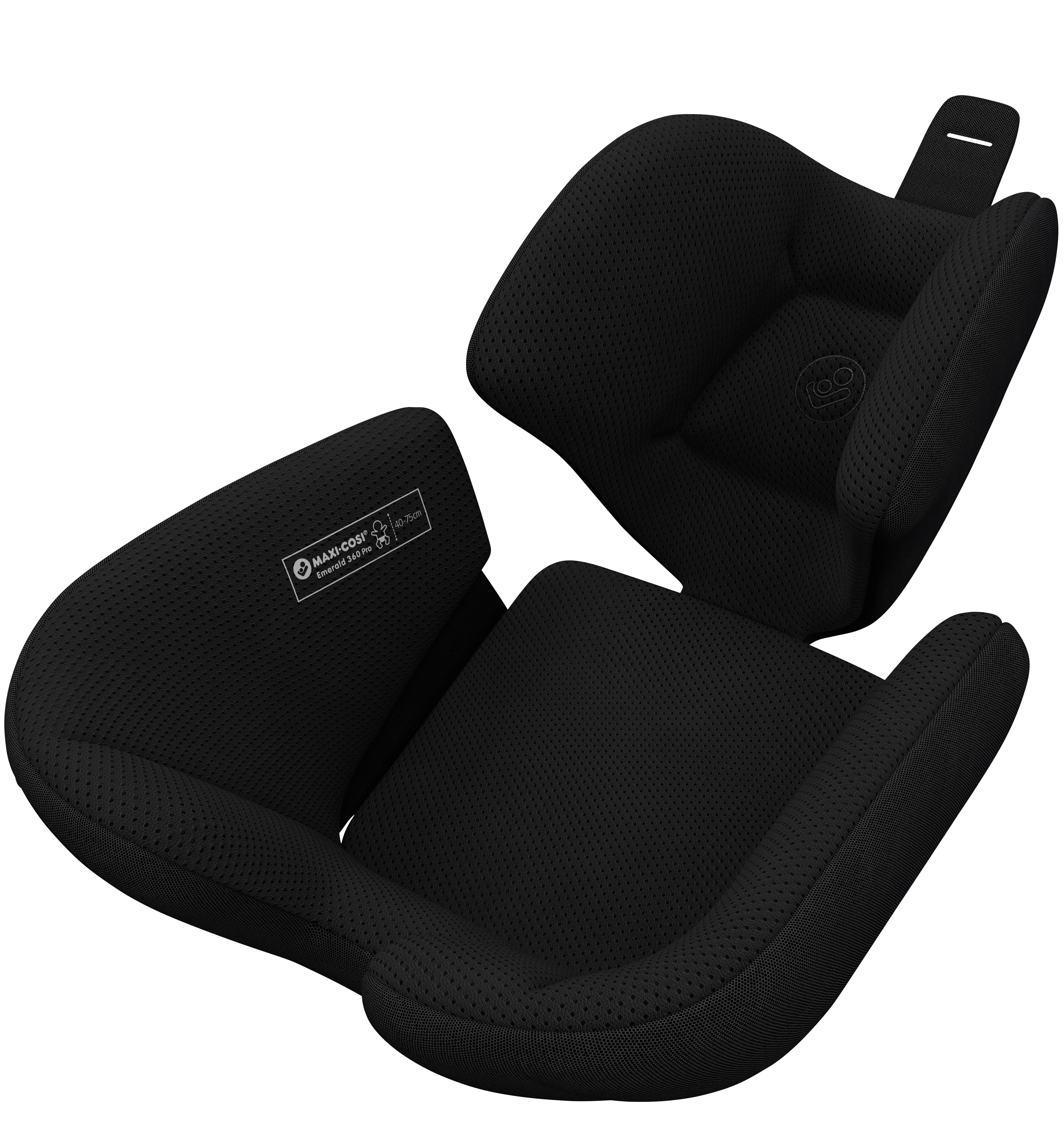 Maxi-Cosi Fame 8 Piece Emerald 360 Pro Bundle in Onyx Black Travel Systems KF10000230 8720291004175
