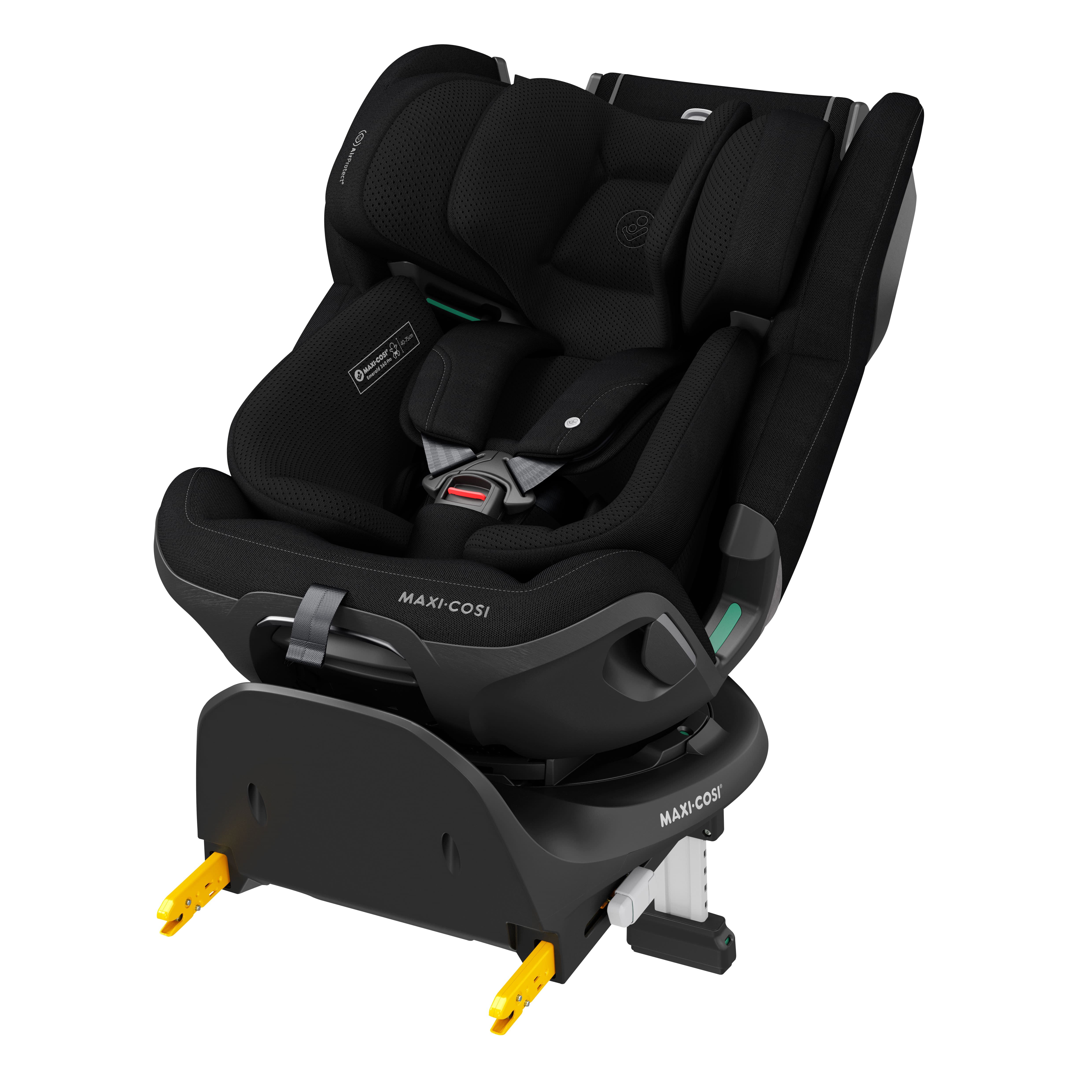 Maxi-Cosi Fame 8 Piece Emerald 360 Pro Bundle in Onyx Black Travel Systems KF10000230 8720291004175