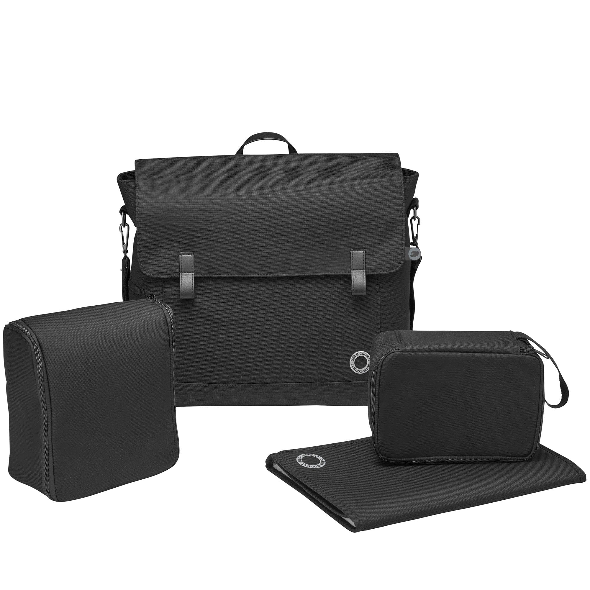 Maxi-Cosi FAME 9 Piece Complete Bundle in Twillic Truffle (Brown Wheels) Travel Systems KF69500000