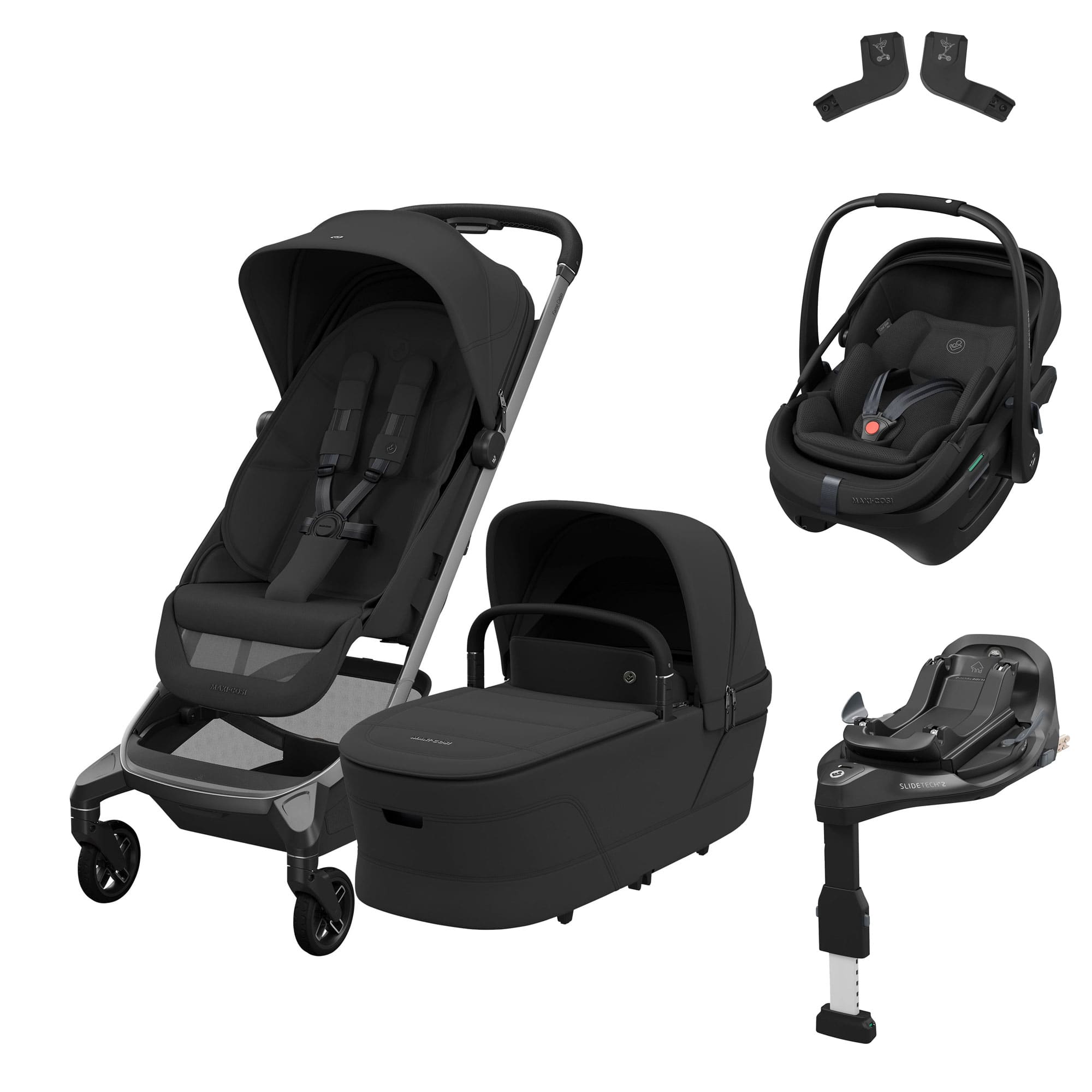 Maxi-Cosi Fame Cabin Zero G Bundle in Onyx Black Travel Systems KF10000166 8712930187950