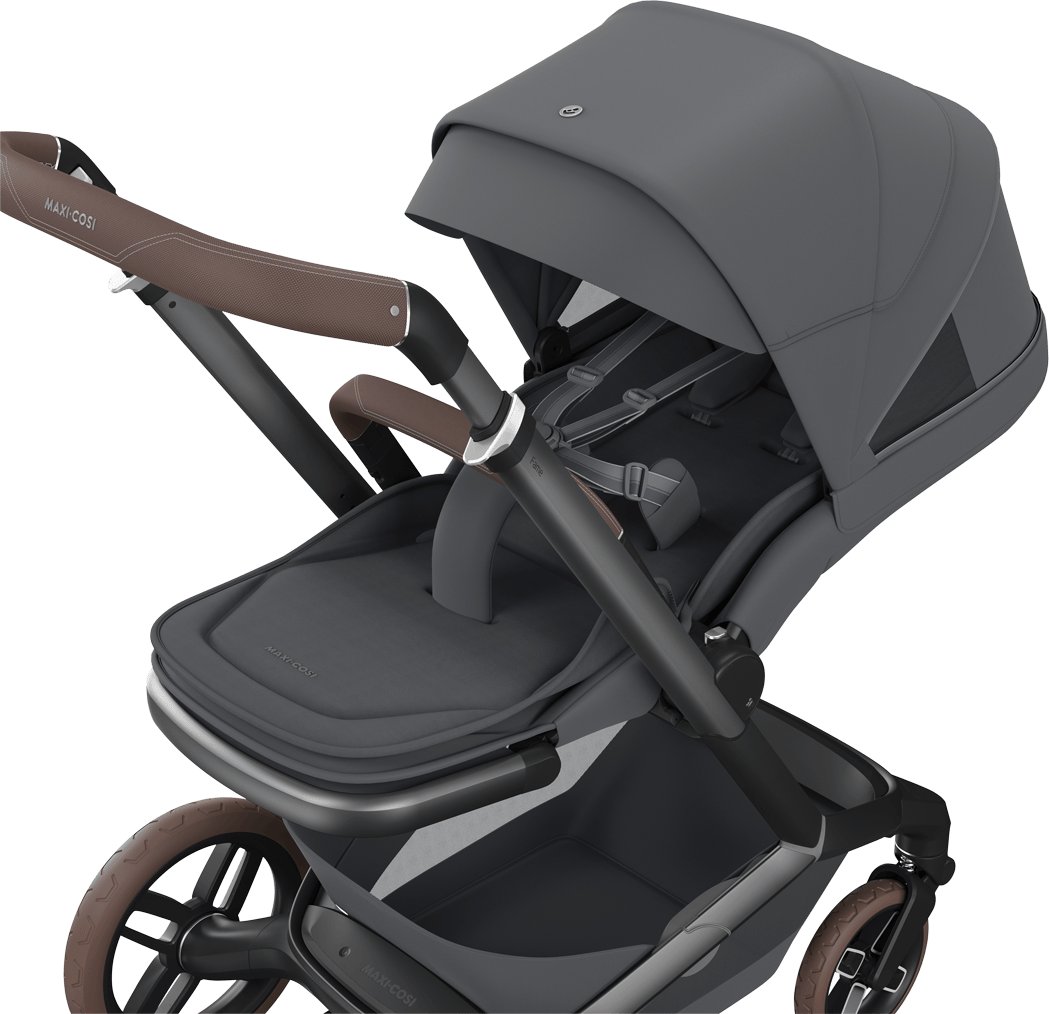 Maxi-Cosi Fame + Carrycot in Moon Graphite Travel Systems KF10000226 8720291004137