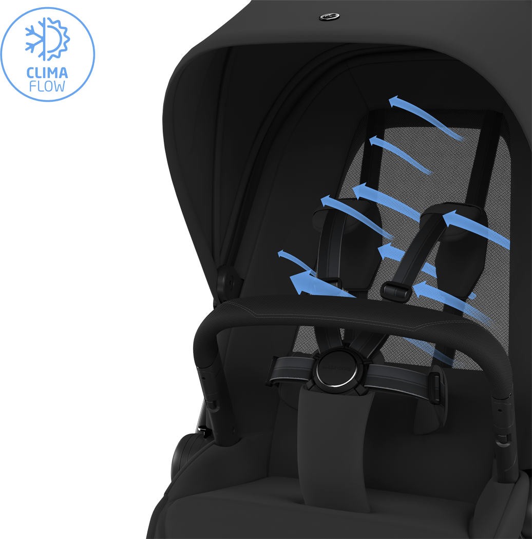 Maxi-Cosi Fame + Carrycot in Onyx Black Travel Systems KF10000225 8720291004120