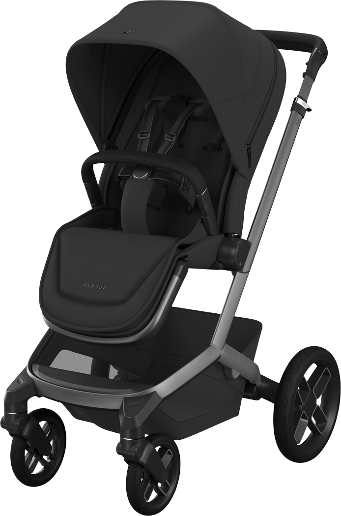 Maxi-Cosi Fame + Carrycot in Onyx Black Travel Systems KF10000225 8720291004120