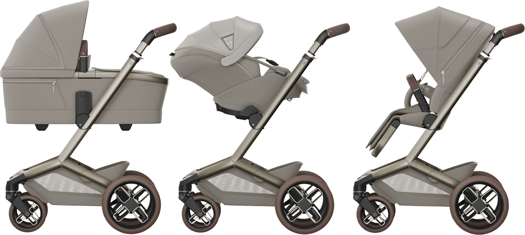 Maxi-Cosi Fame + Carrycot in Sapphire Sand Travel Systems KF10000227 8720291004144