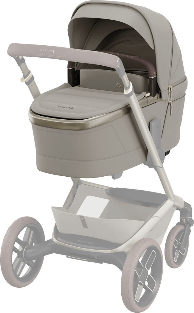 Maxi-Cosi Fame + Carrycot in Sapphire Sand Travel Systems KF10000227 8720291004144