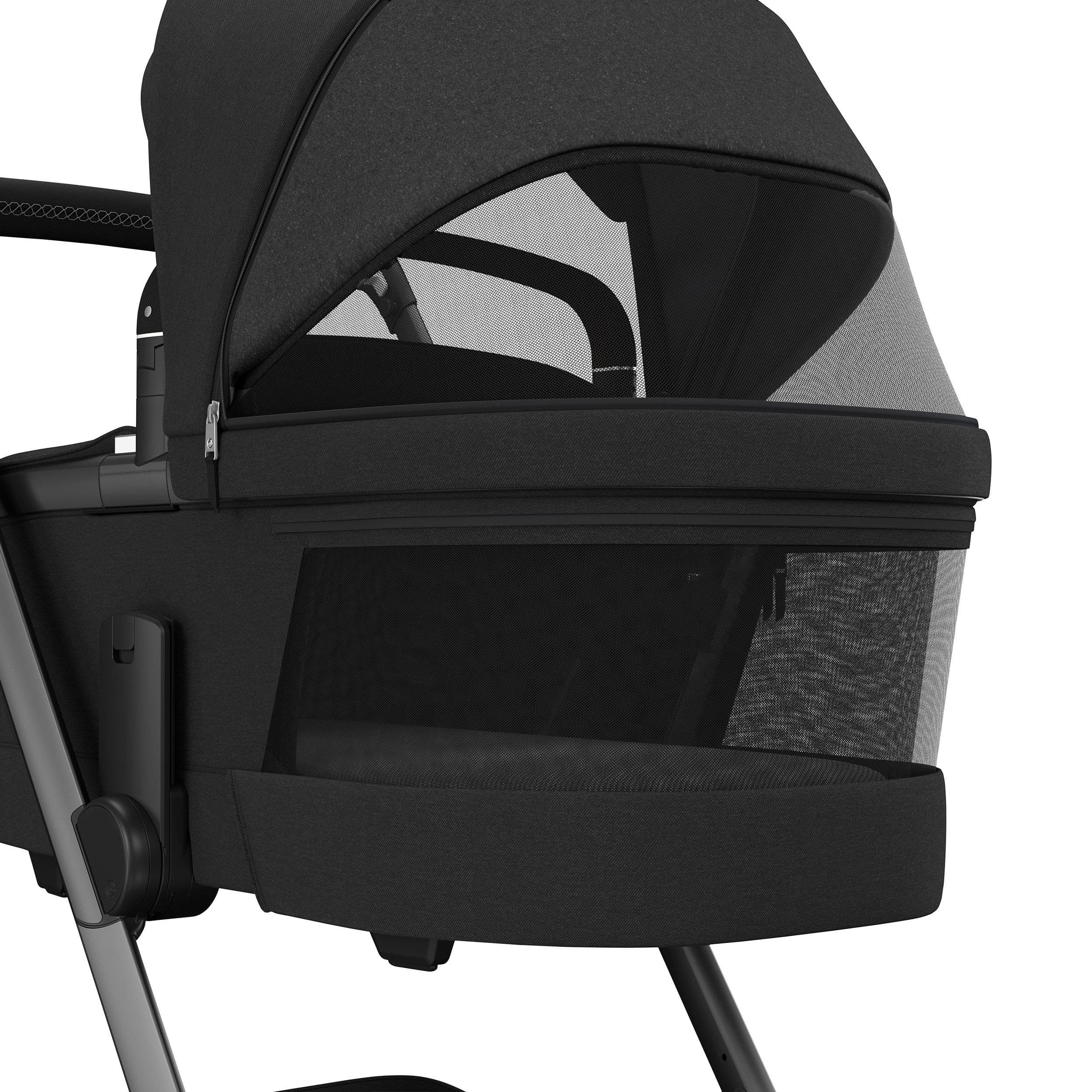 Maxi-Cosi FAME Pram with Carrycot in Twillic Black Travel Systems KF10000102 8712930018179