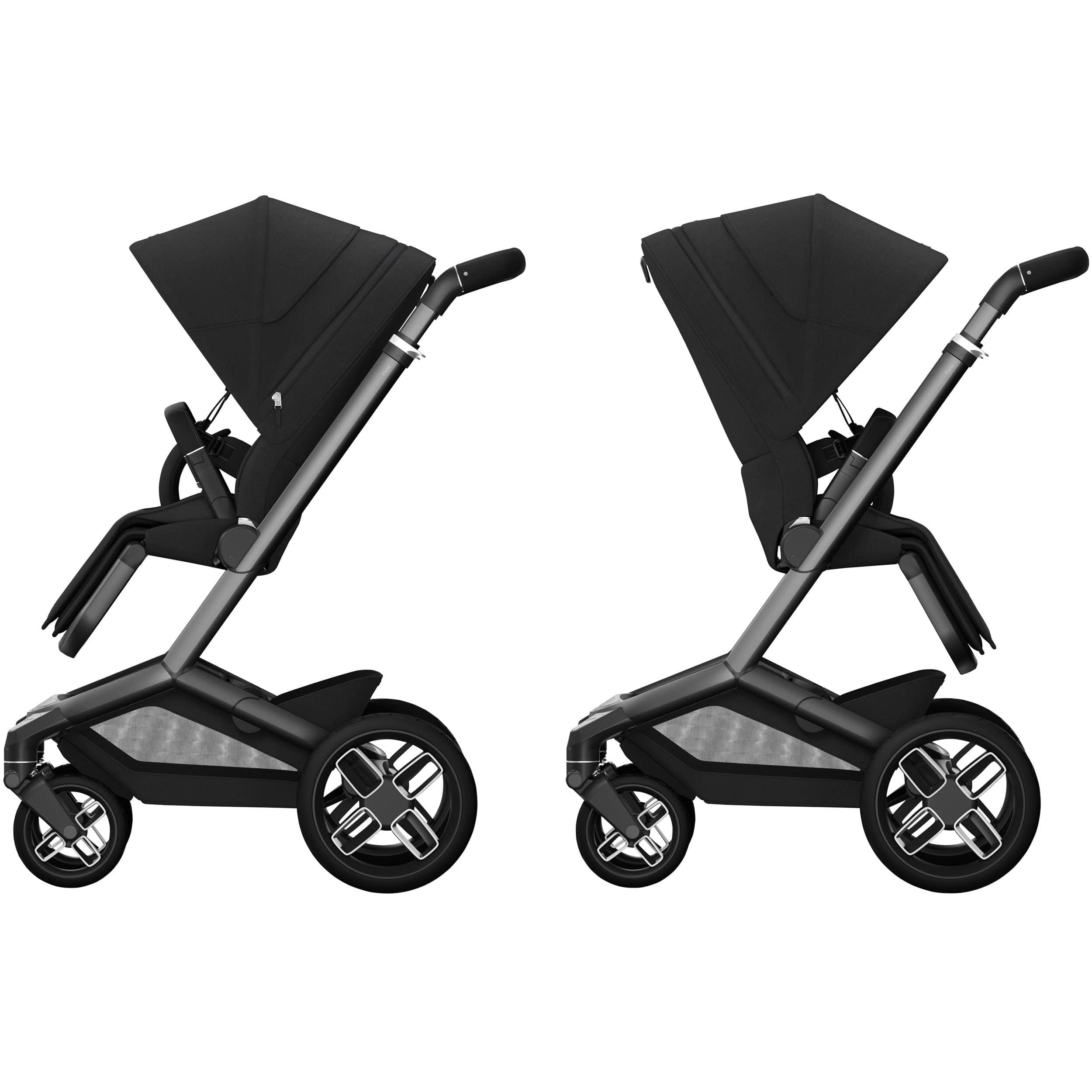Maxi-Cosi FAME Pram with Carrycot in Twillic Black Travel Systems KF10000102 8712930018179