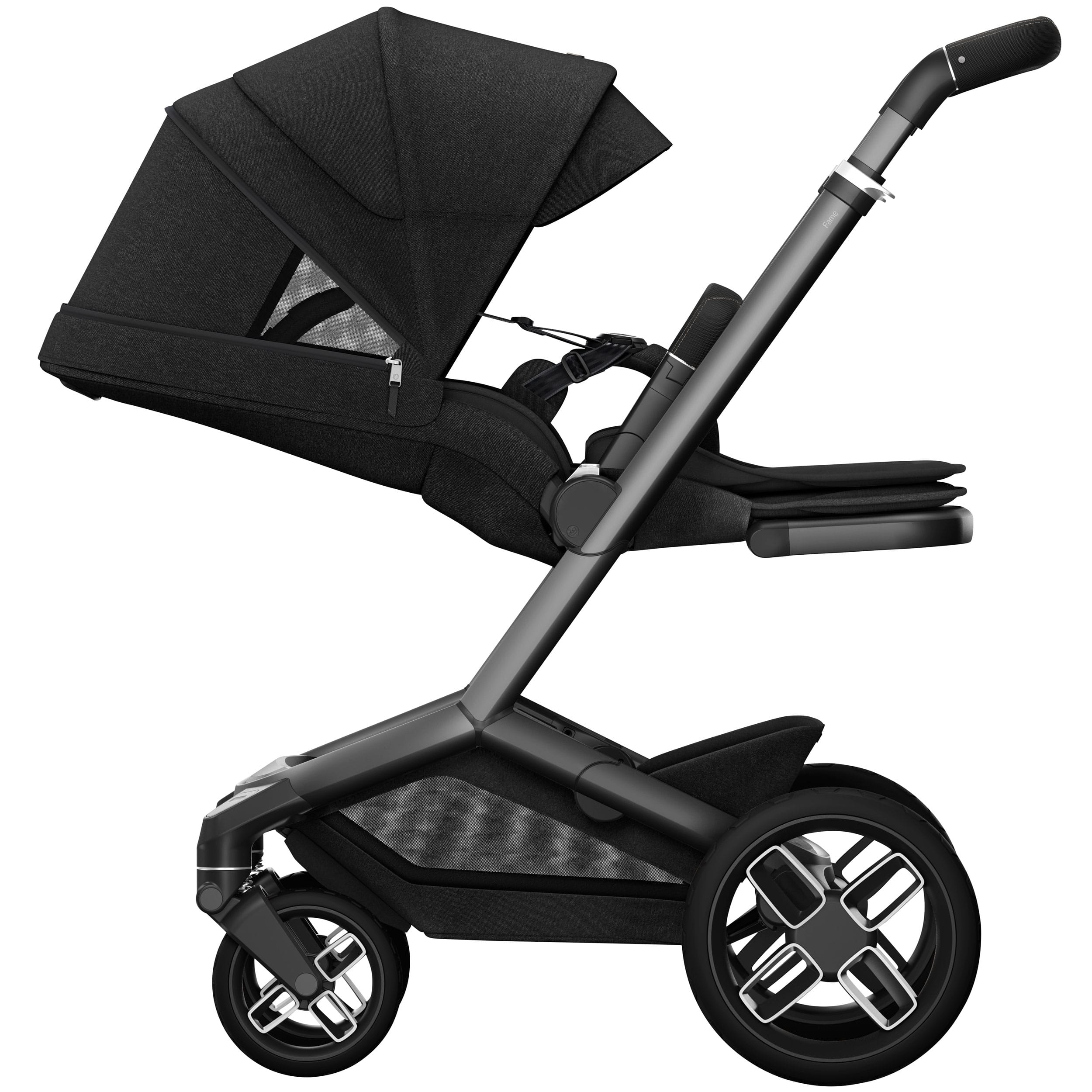 Maxi-Cosi FAME Pram with Carrycot in Twillic Black Travel Systems KF10000102 8712930018179