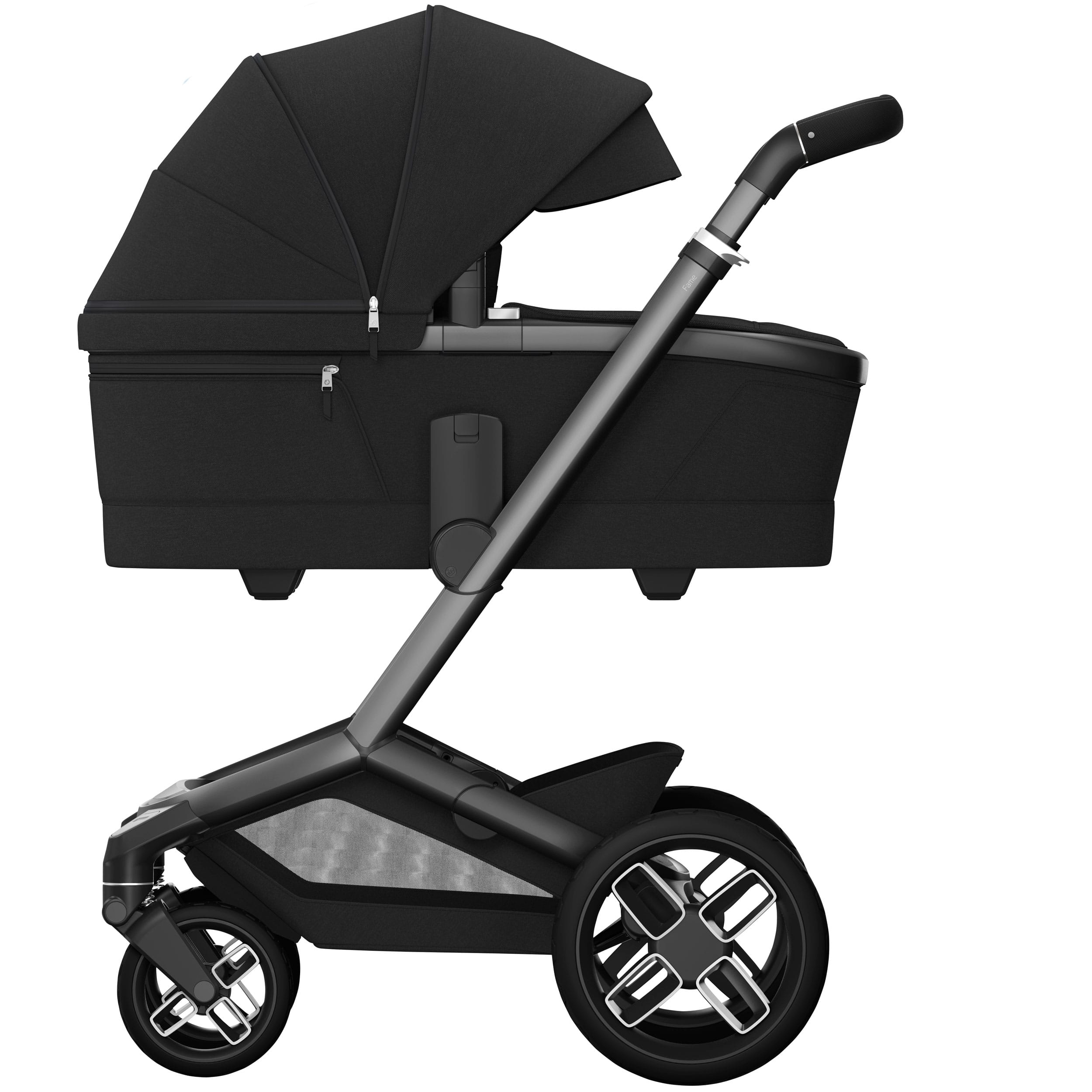 Maxi-Cosi FAME Pram with Carrycot in Twillic Black Travel Systems KF10000102 8712930018179