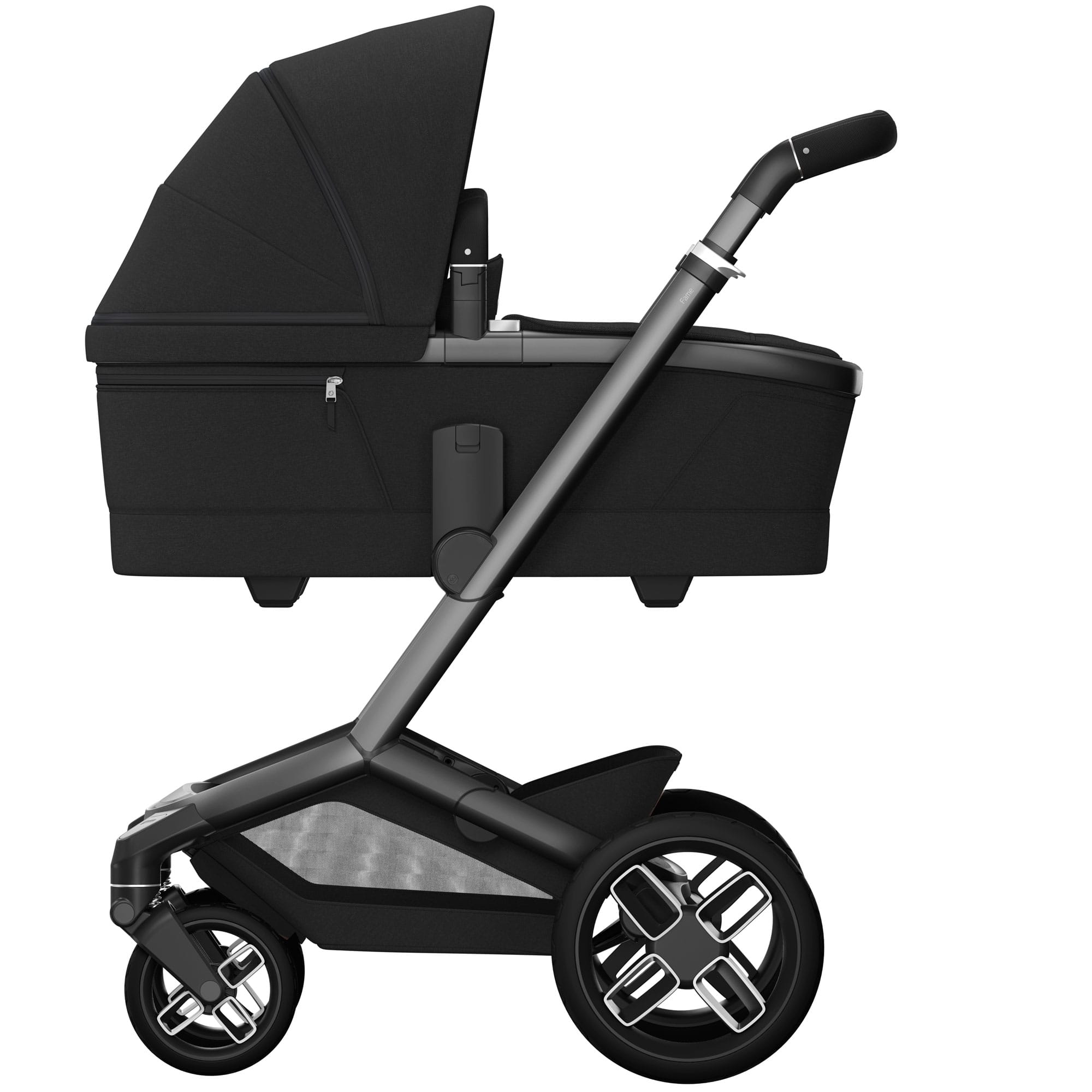 Maxi-Cosi FAME Pram with Carrycot in Twillic Black Travel Systems KF10000102 8712930018179