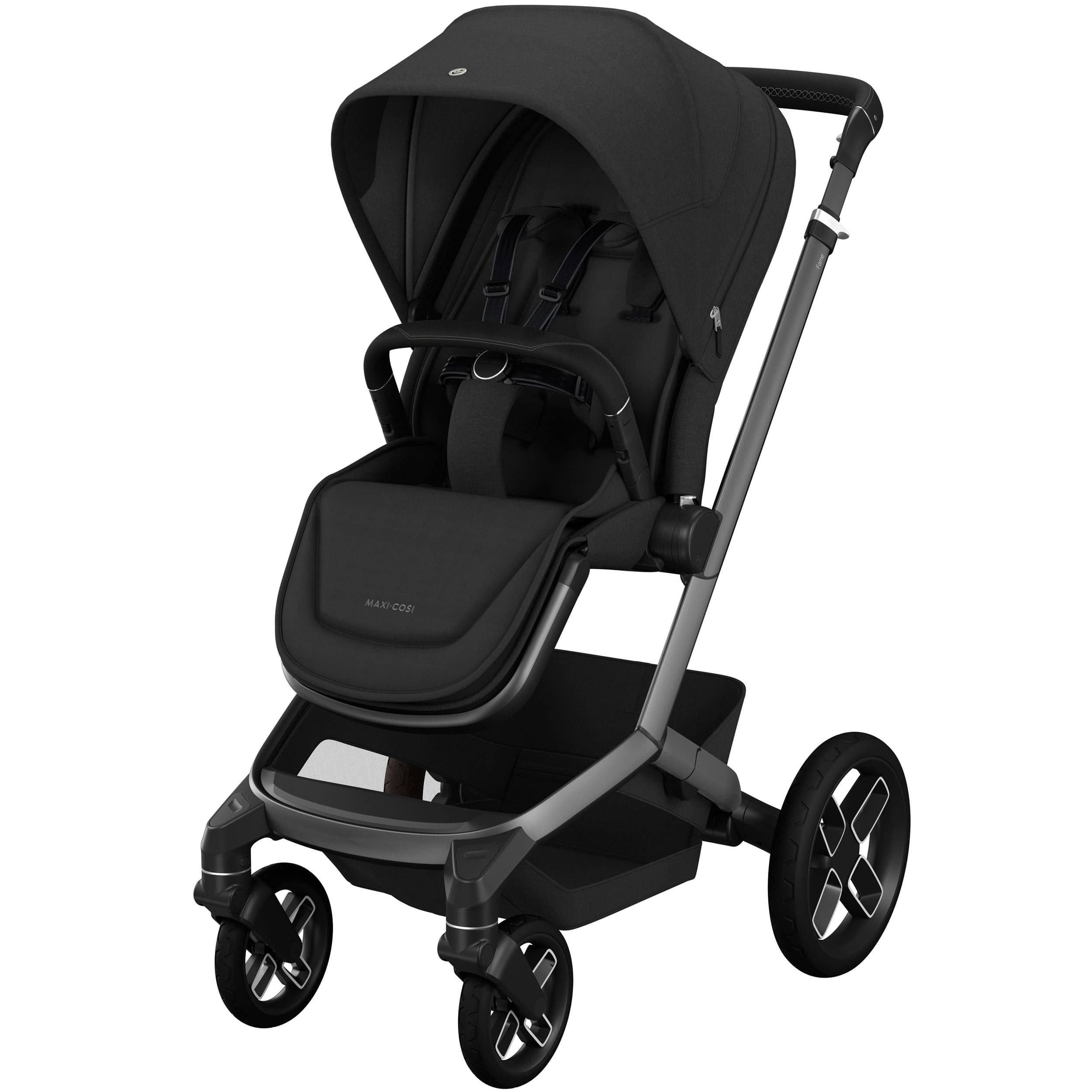 Maxi-Cosi FAME Pram with Carrycot in Twillic Black Travel Systems KF10000102 8712930018179