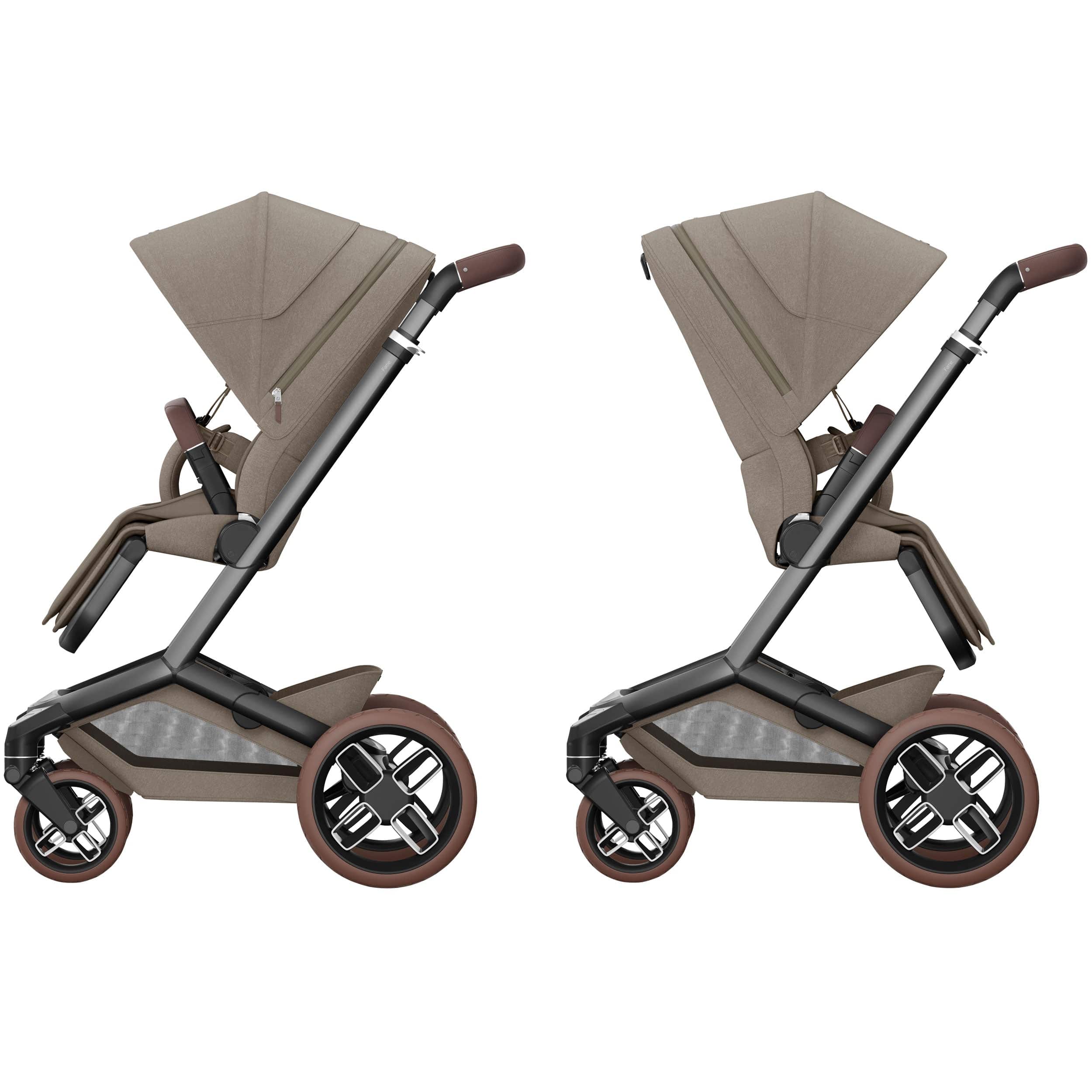 Maxi Cosi FAME Pushchair in Twillic Truffle Brown Wheels