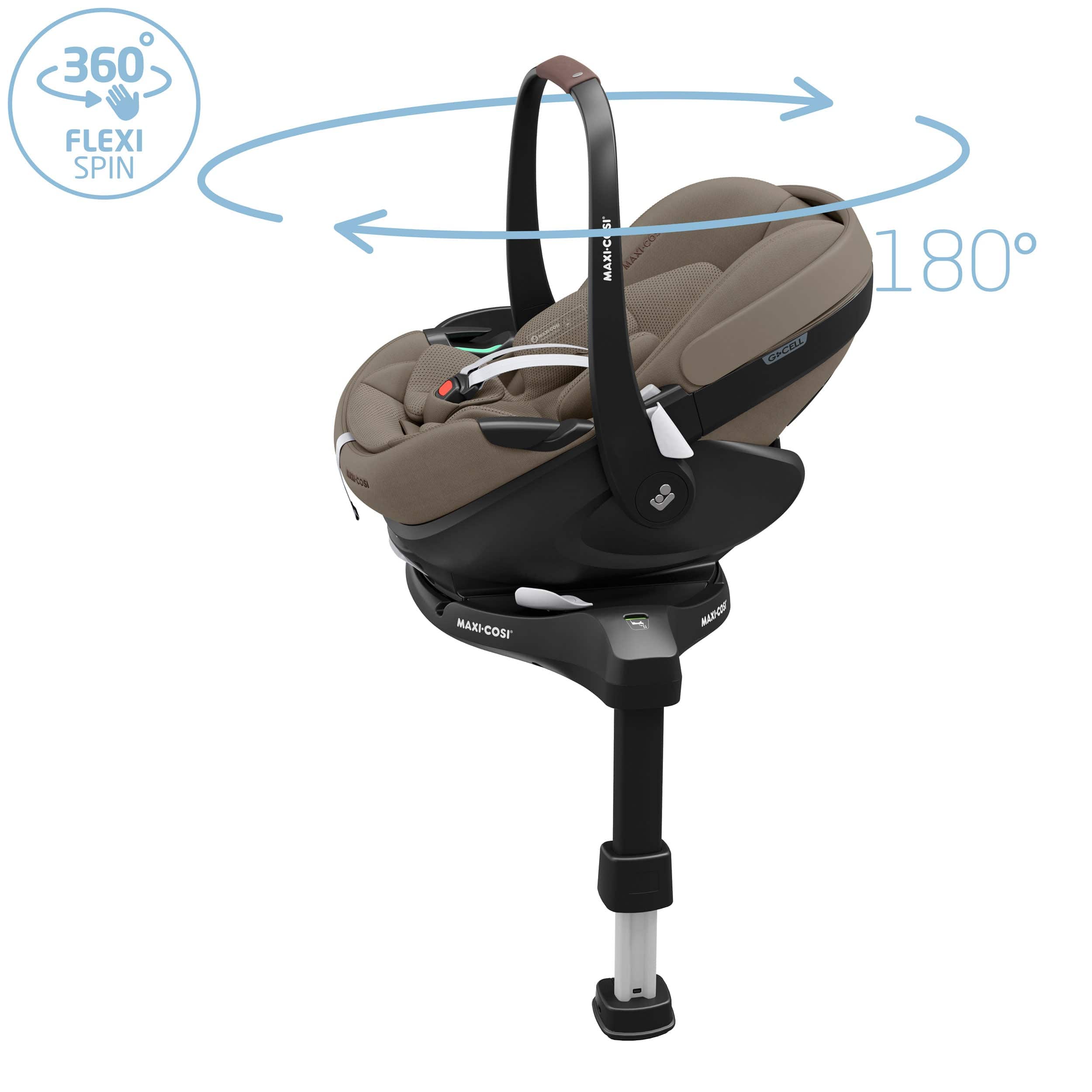 maxi cosi flexi spin Maxi-Cosi FAME Travel System (Pebble 360 Pro 2 & Base KIT) in Twillic