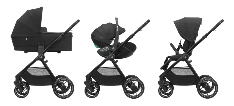 Maxi-Cosi KIT Oxford 9pc TS Premium 360 Pro2 Black Travel Systems