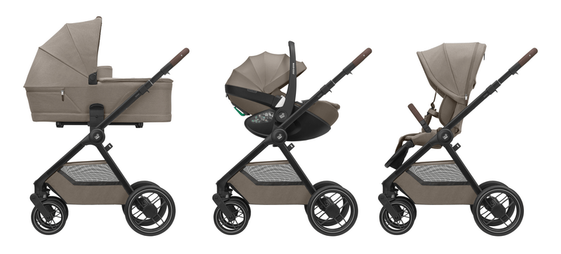 Maxi-Cosi KIT Oxford 9pc TS Premium 360 Pro2 Truffle Travel Systems KF60900000 8712930009016