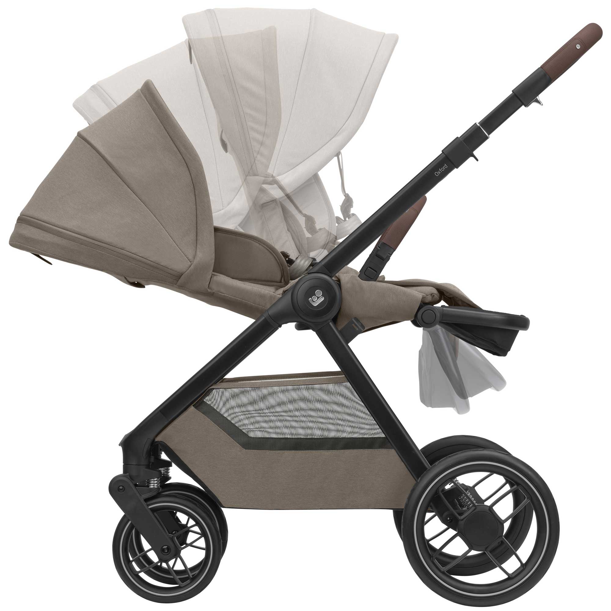 Maxi-Cosi Oxford+ 9 Piece Premium 360 Pro 2 Bundle in Twillic Truffle Travel Systems KF10000121 3220660010356