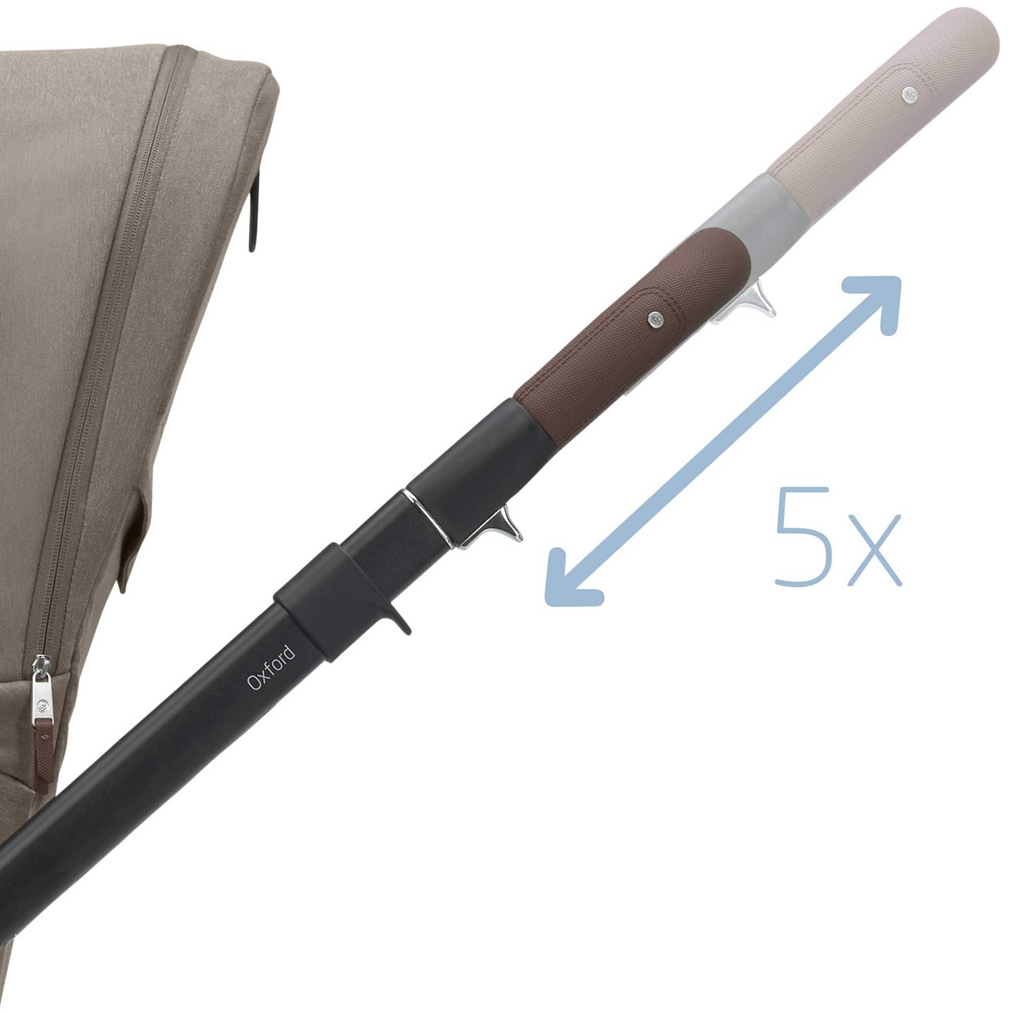 Maxi-Cosi Oxford+ 9 Piece Premium 360 Pro 2 Bundle in Twillic Truffle Travel Systems KF10000121 3220660010356