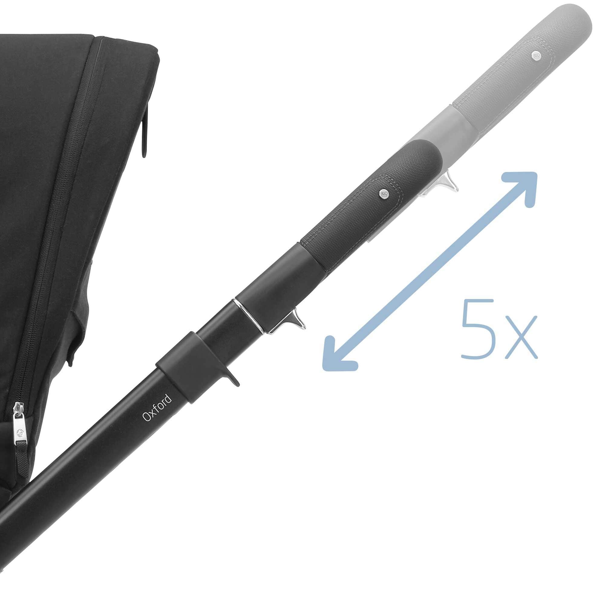 Maxi-Cosi Oxford+ 9 Piece Select S Bundle in Twillic Black Travel Systems KF10000124 3220660010387