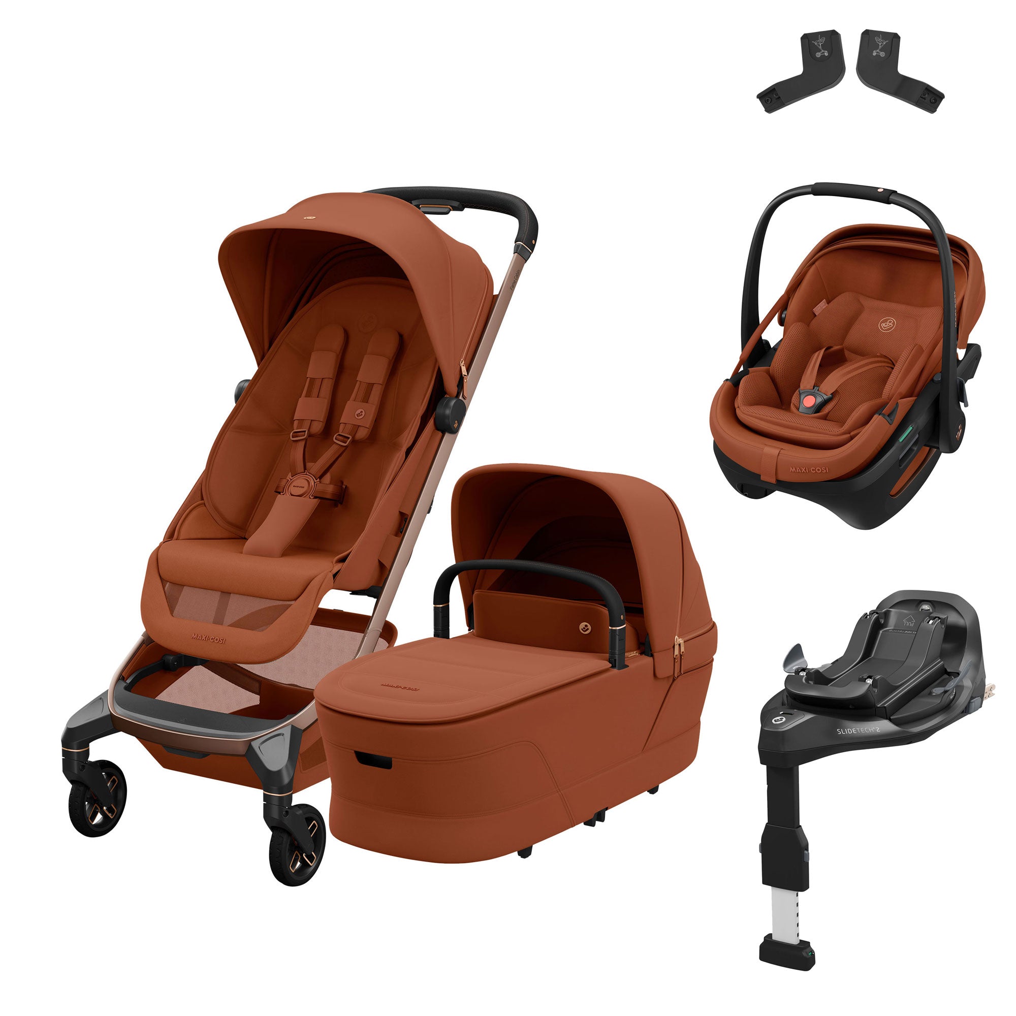 Maxi-Cosi Fame Cabin Zero G Bundle in Copper Terra