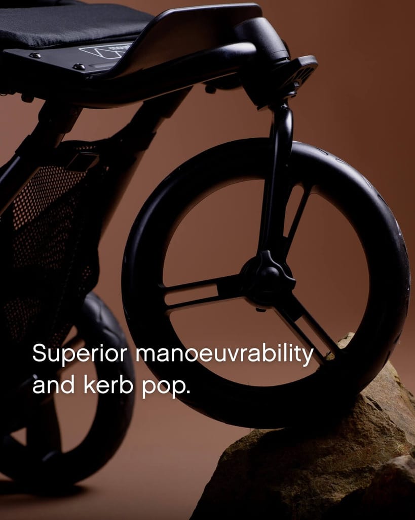 Mountain Buggy Swift 3 Wheeler Pushchair in Caviar 3 Wheelers MB-SW1v4caviar 9420015782028